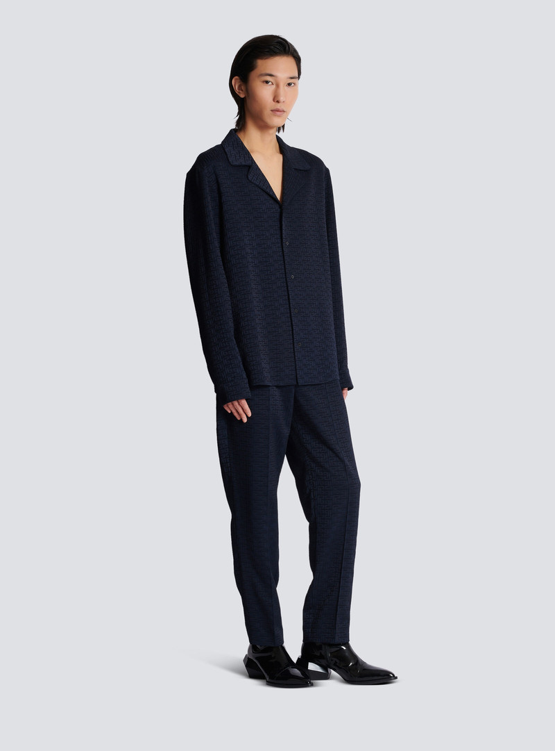 PB Labyrinth jacquard pyjama shirt 3