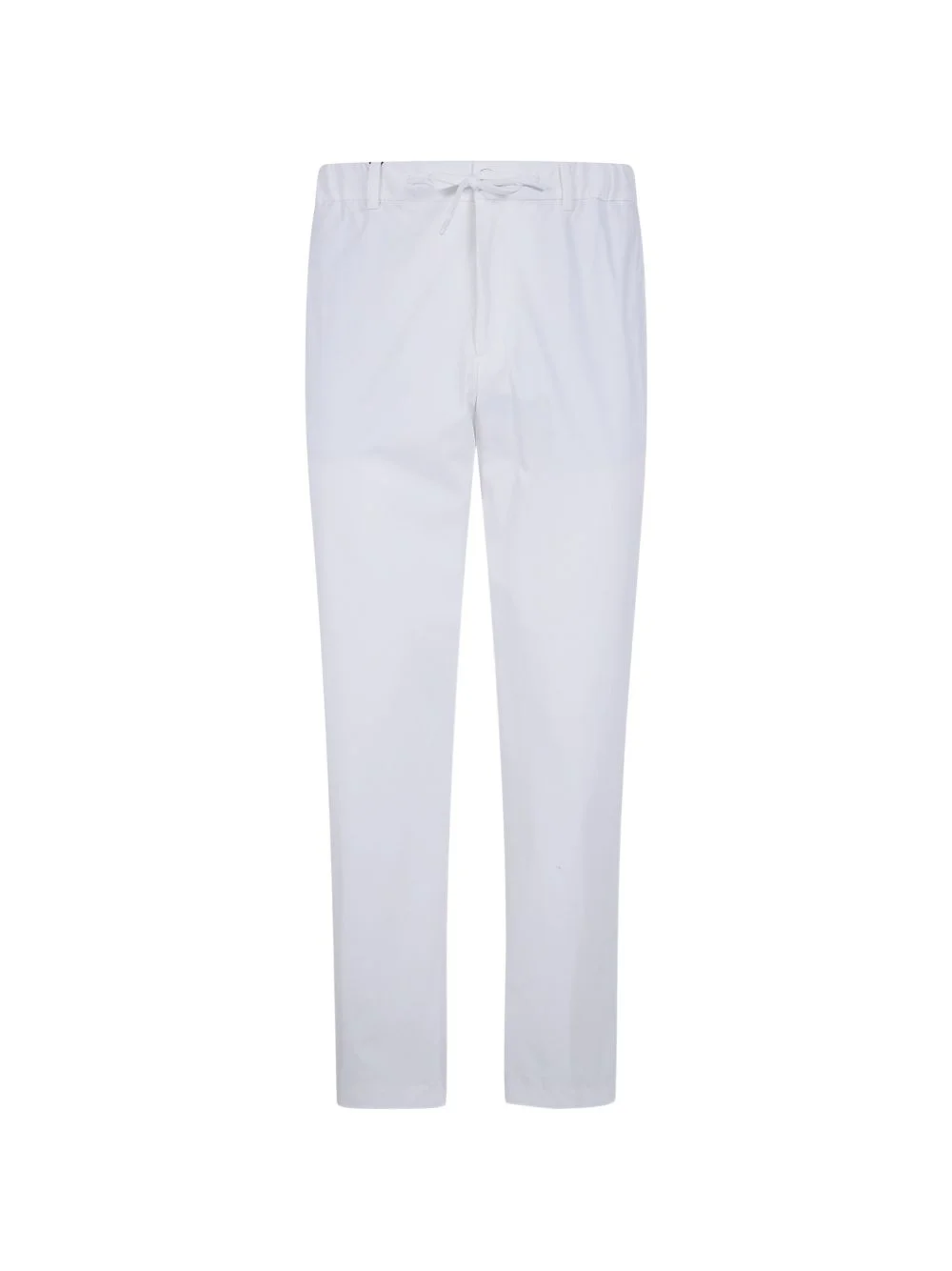 drawstring-fastening trousers - 1