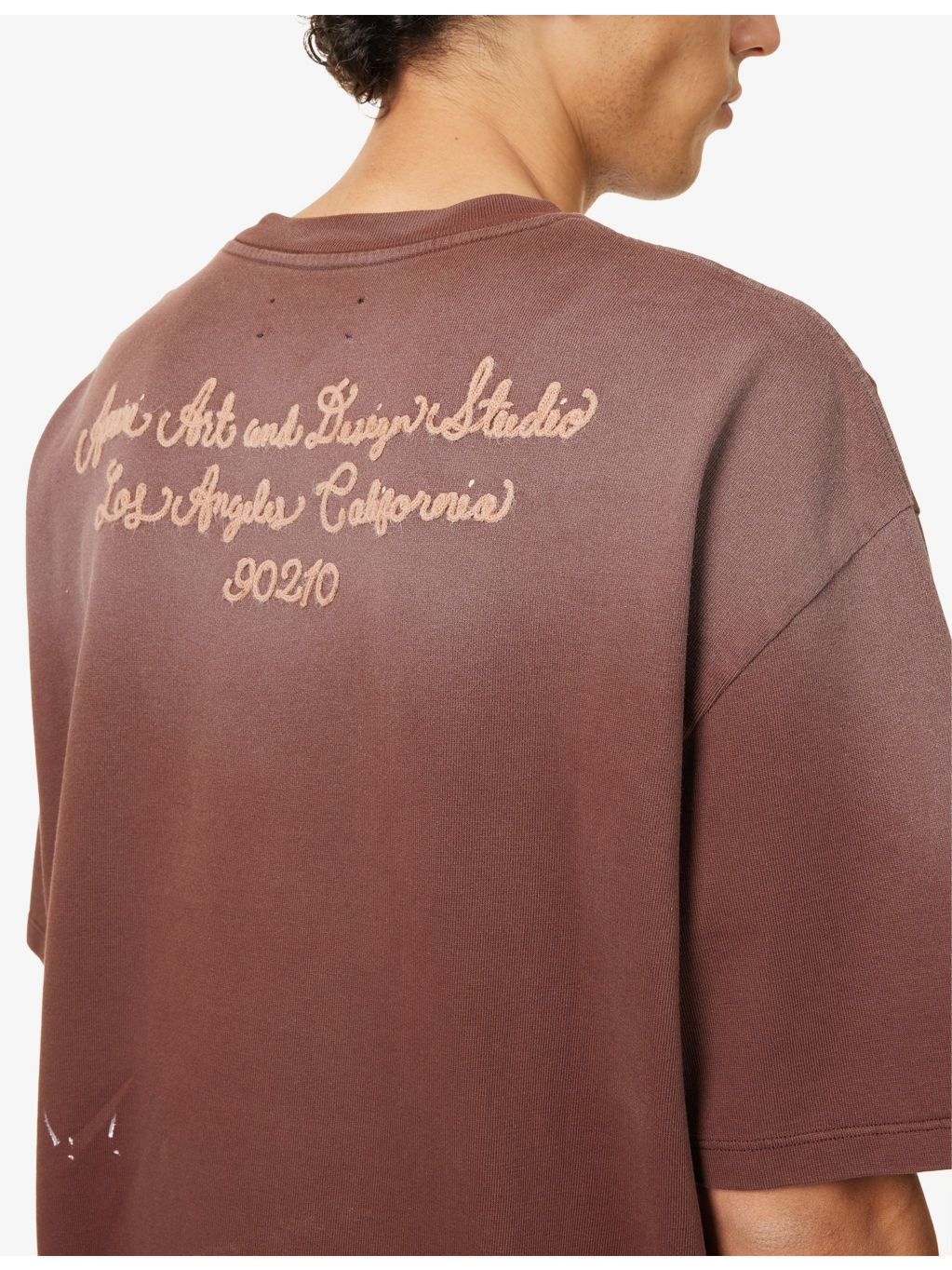 Design Studio Embroidered Cotton T-Shirt - 5