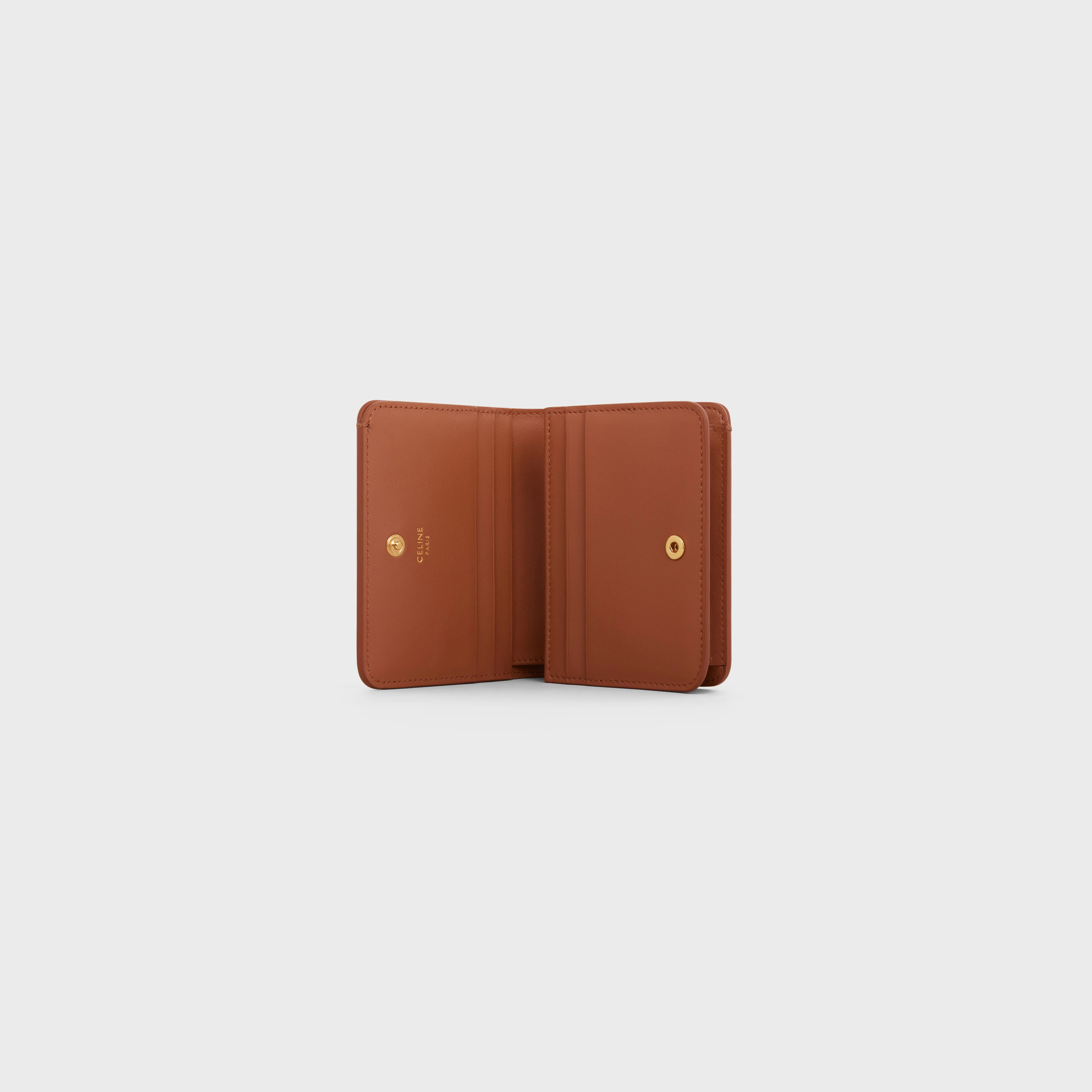 TRIOMPHE COMPACT WALLET in TRIOMPHE CANVAS - 4