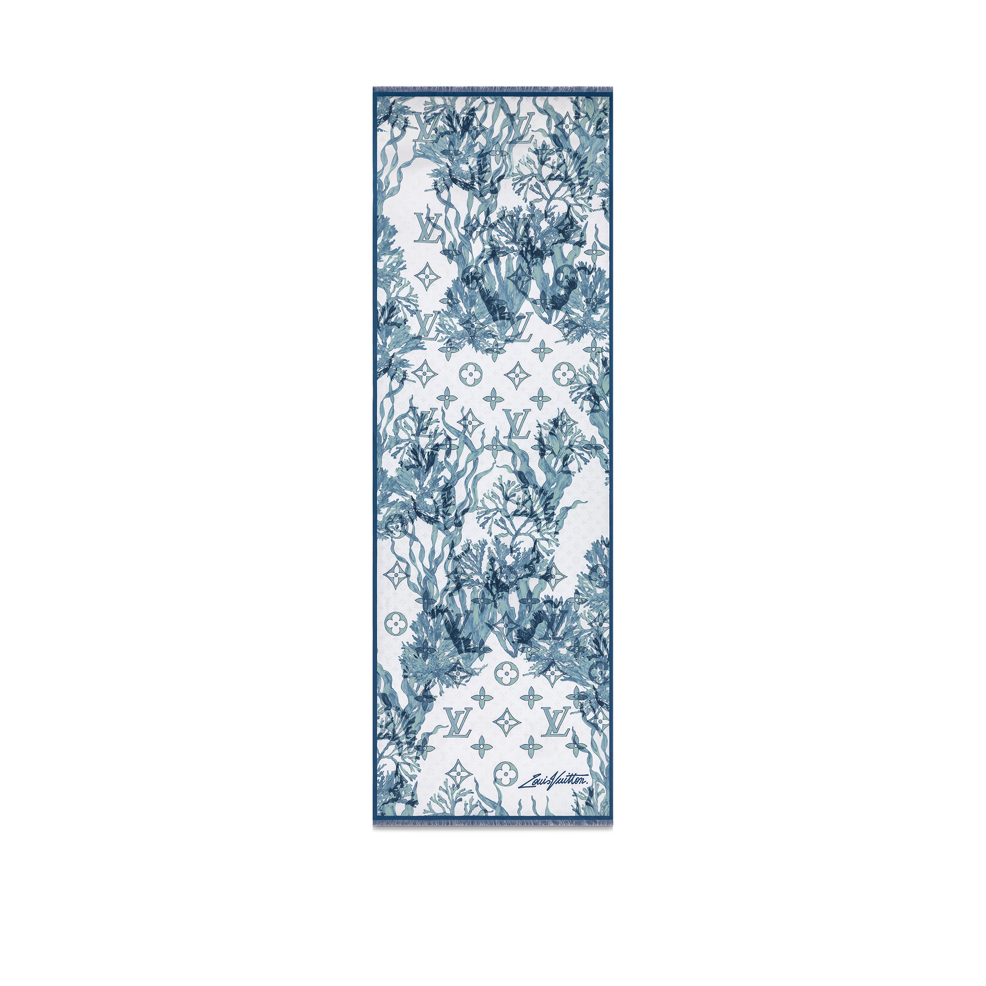 Monogram Aquagarden Stole - 5