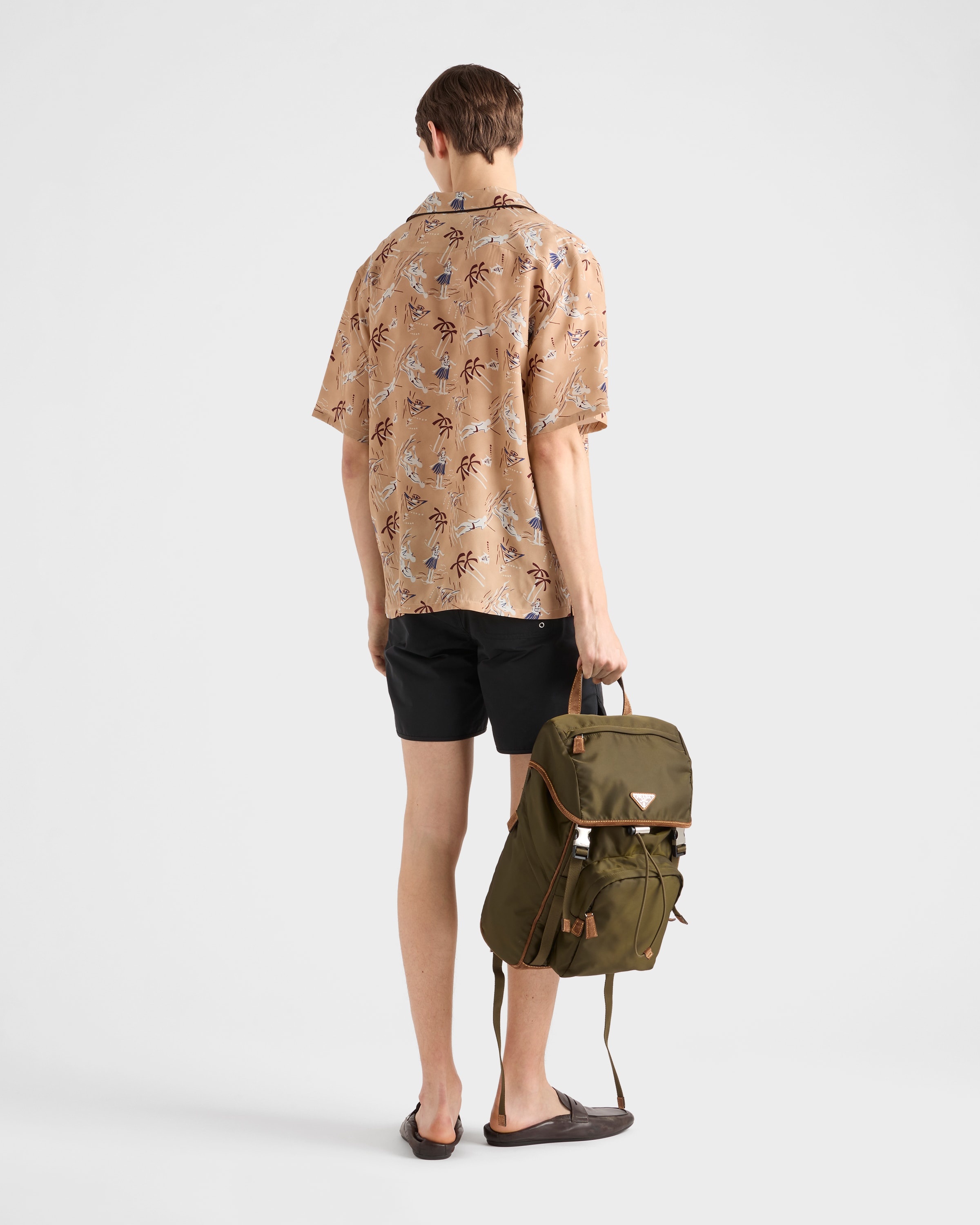 Technical fabric swim trunks - 5