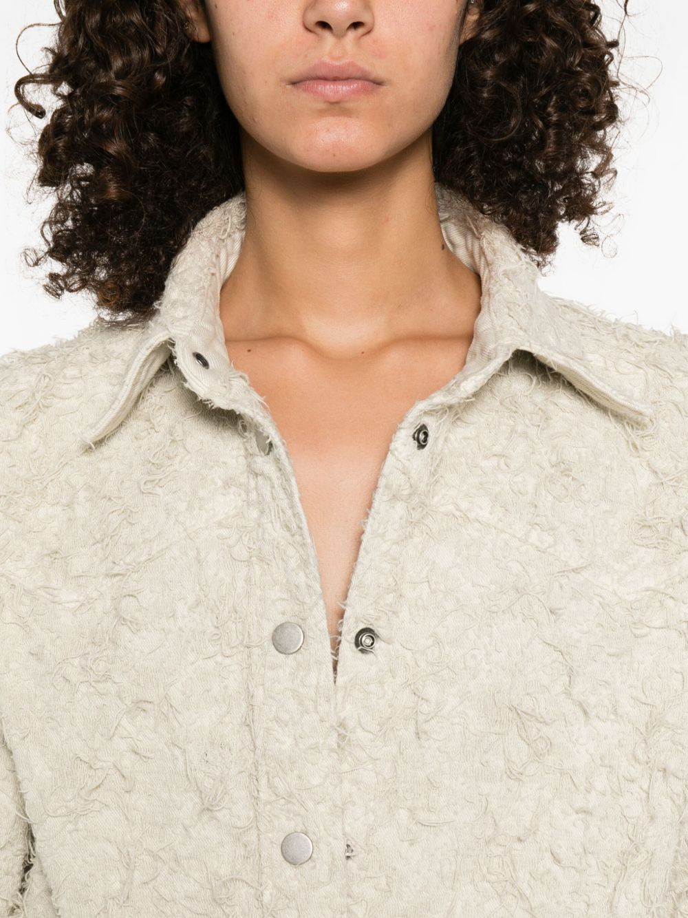 textured cotton shirt - 5