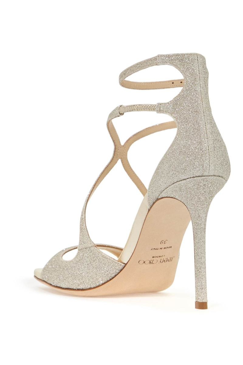 Jimmy Choo SANDALI AZIA 95 GLITTERATI - 3