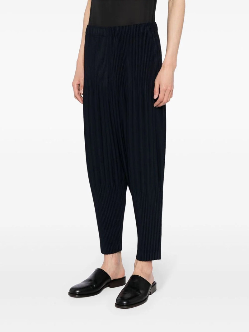 SS24 DROP CROTCH PANTS - NAVY 3