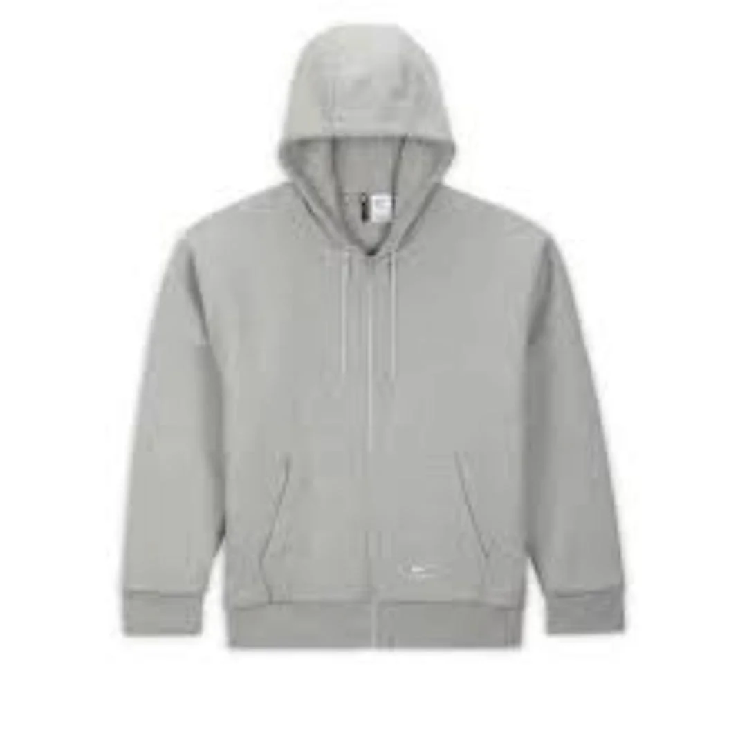 Nike x MMW Full-Zip Fleece Hoodie 'Grey' DR5364-050 - 1