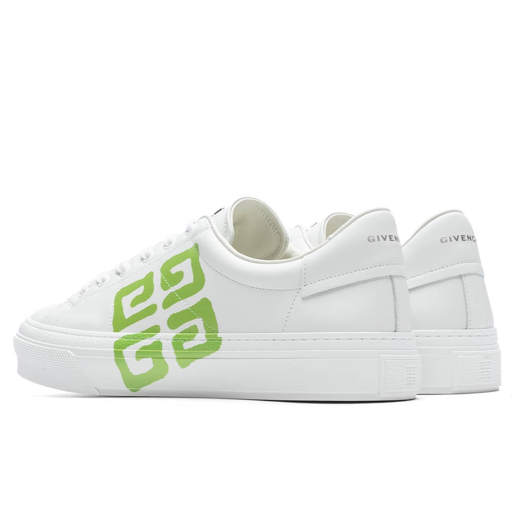 CITY SPORT 4G SNEAKERS - WHITE/GREEN - 3