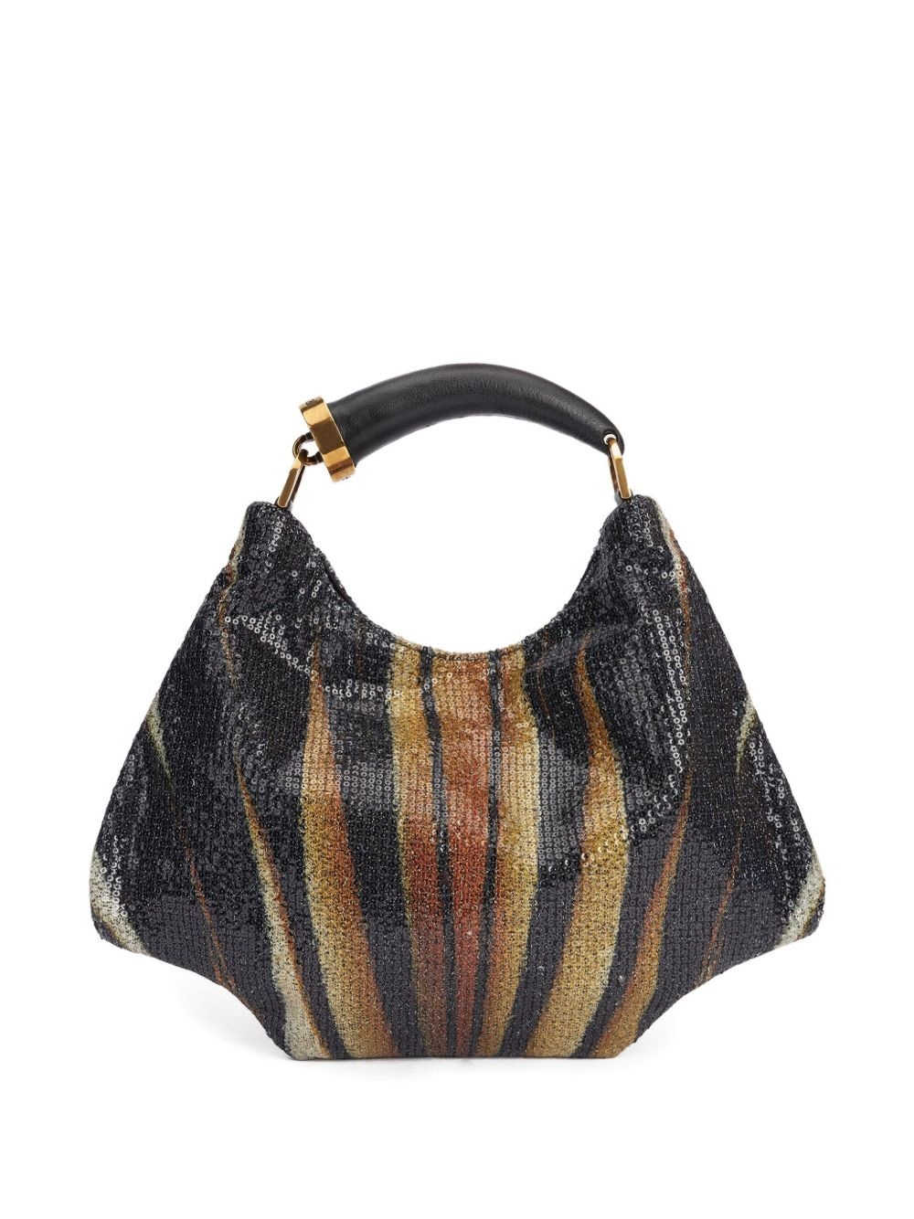 sequin-embellished shoulder bag - 3