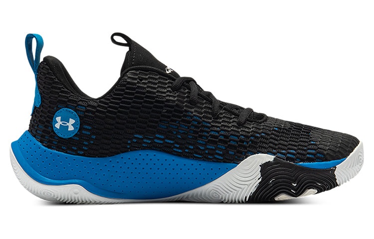 Under Armour Spawn 3 'Black Blue Circuit' 3023738-003 - 2