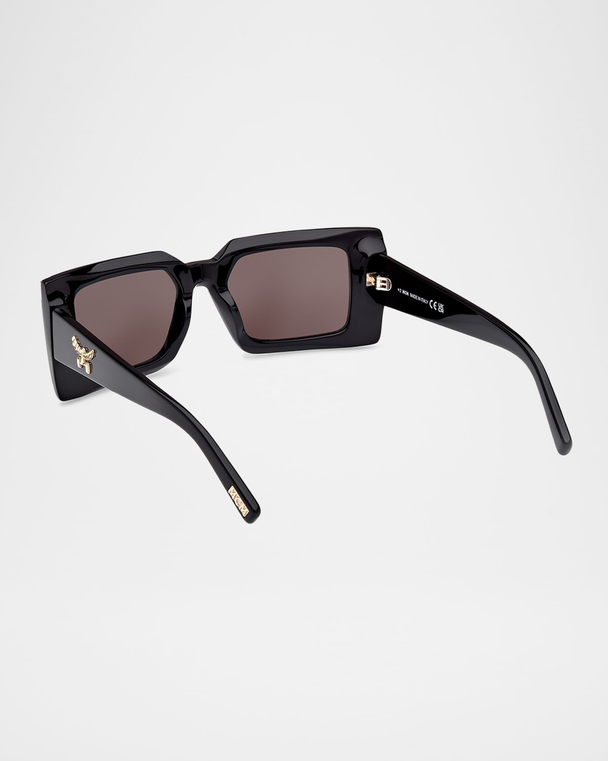 Rectangle Acetate Sunglasses - 2