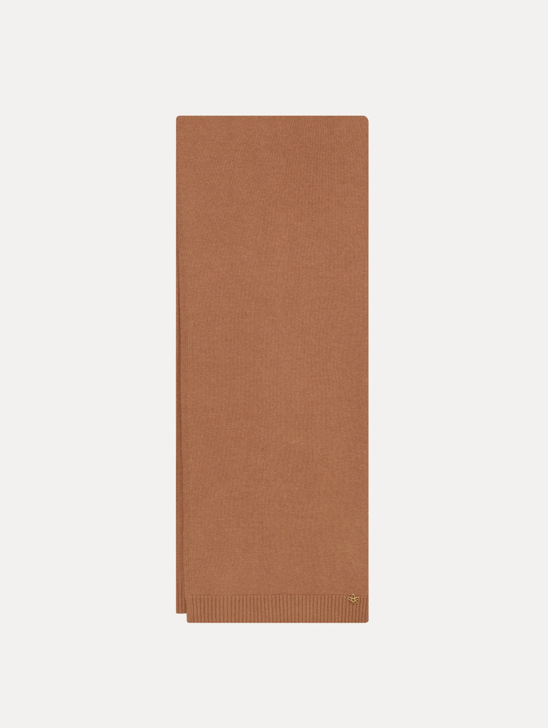 O FLOWER CASHMERE SCARF 1