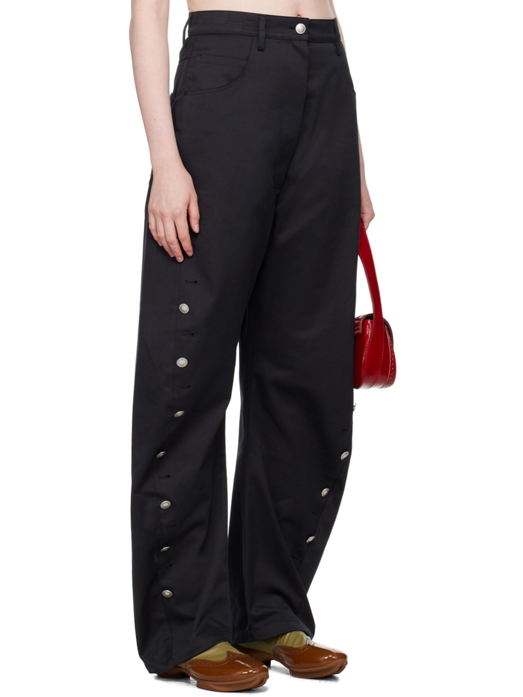 Black Apollinaire Trousers - 2