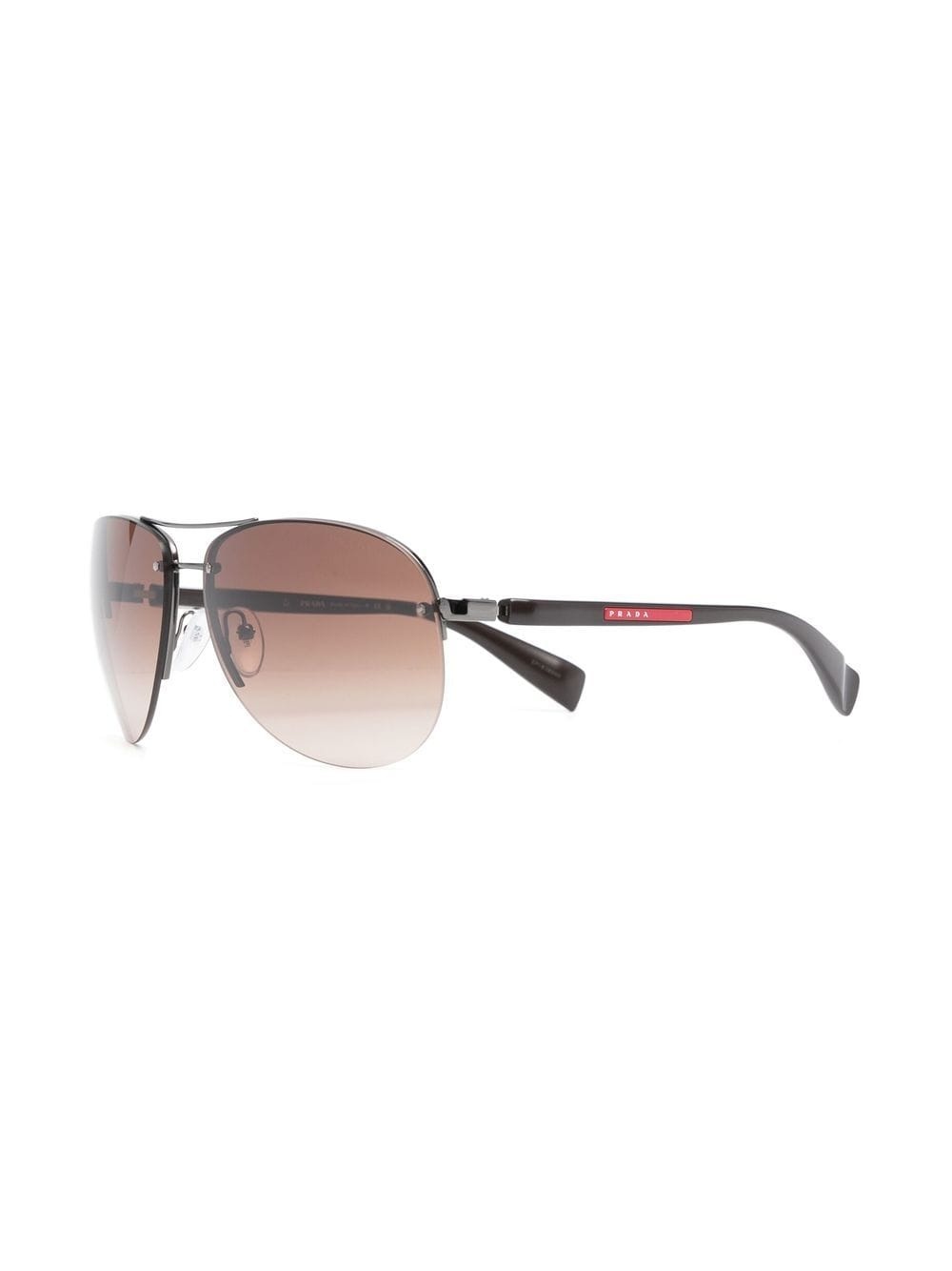 gradient lens round sunglasses - 2