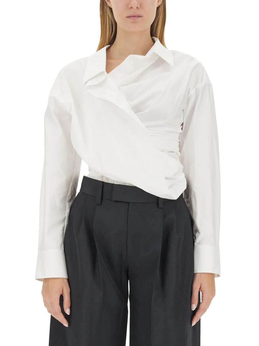 Alexander Wang Women Draped Shirt - 1