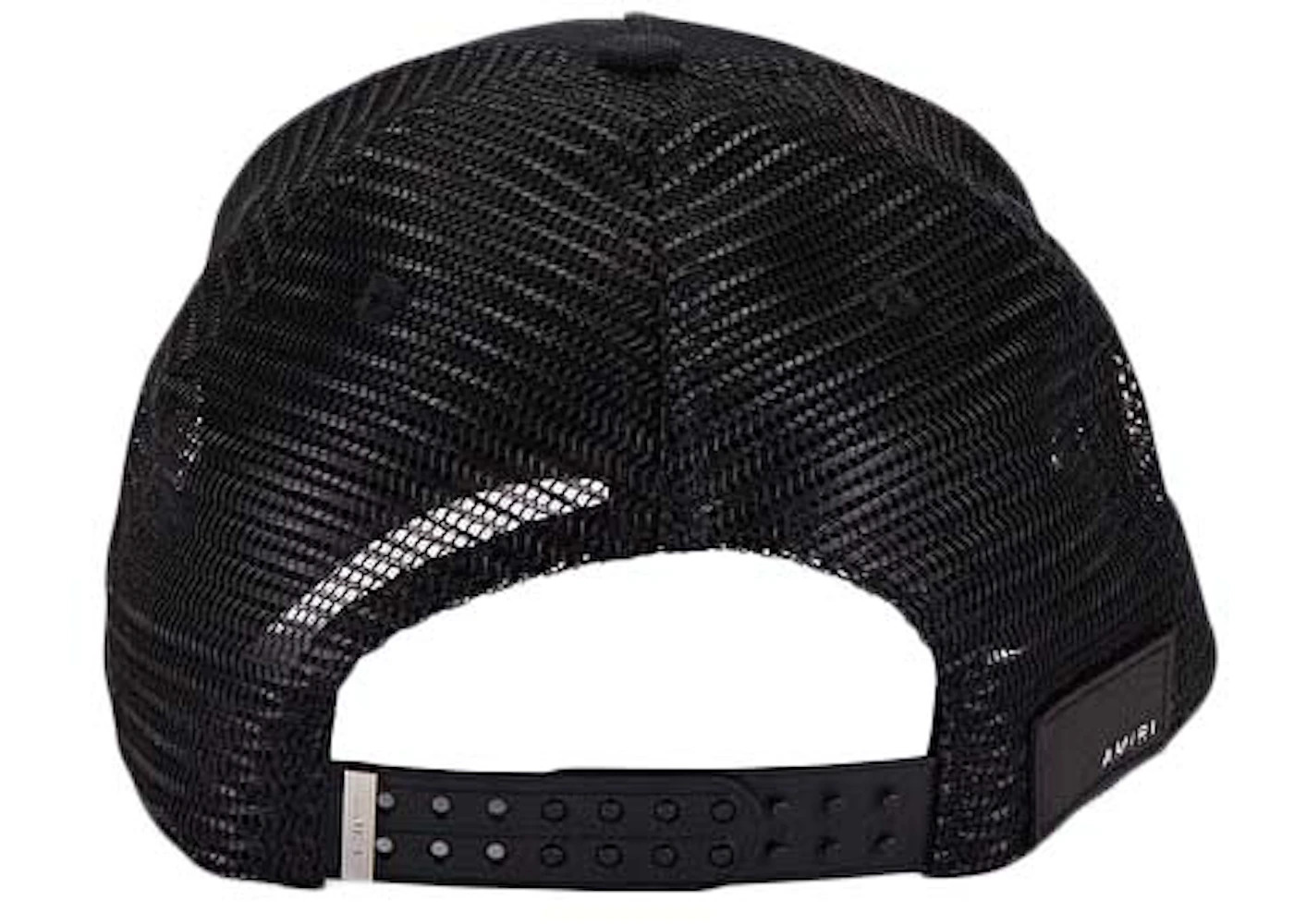 AMIRI T.G.C.W. Trucker Hat Black - 2