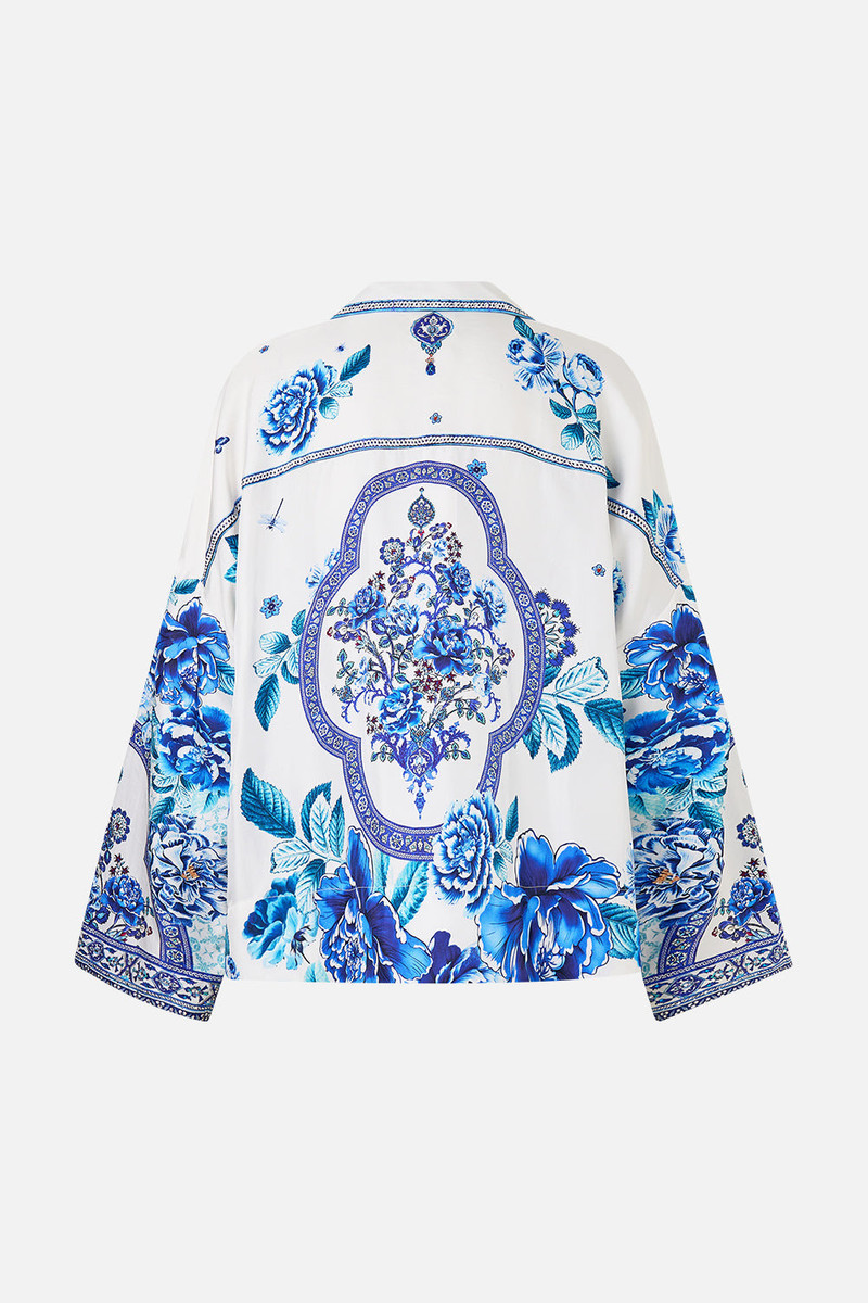 CROPPED RELAXED SHIRT 8