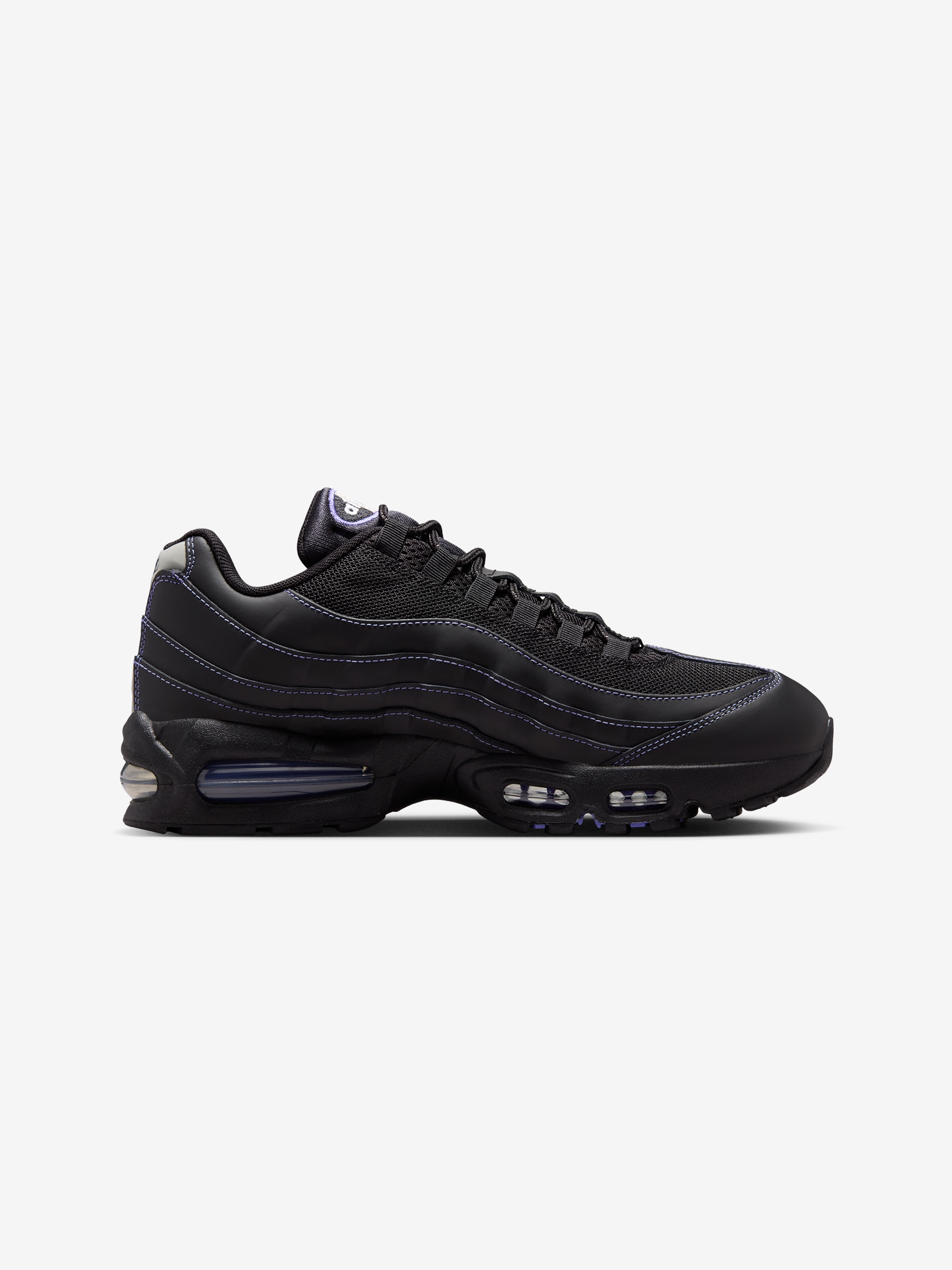 NIKE AIR MAX 95 OG (BLACK/BLACK-PERSIAN VIOLET-WOLF GREY) - 3