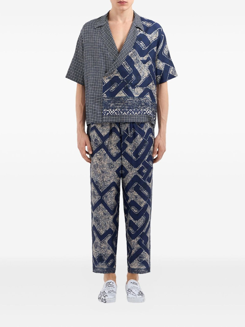 Pierre-Louis Mascia printed silk shirt outlook