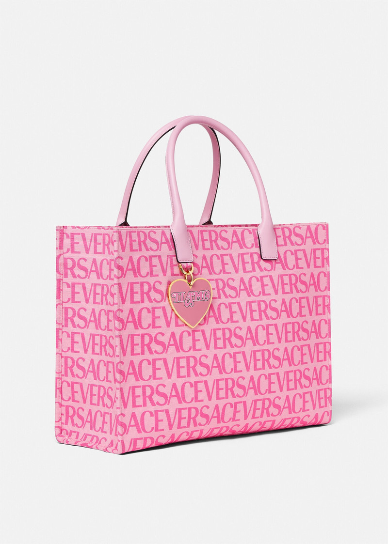 VERSACE "Ti Amo" Versace Allover Tote Bag outlook