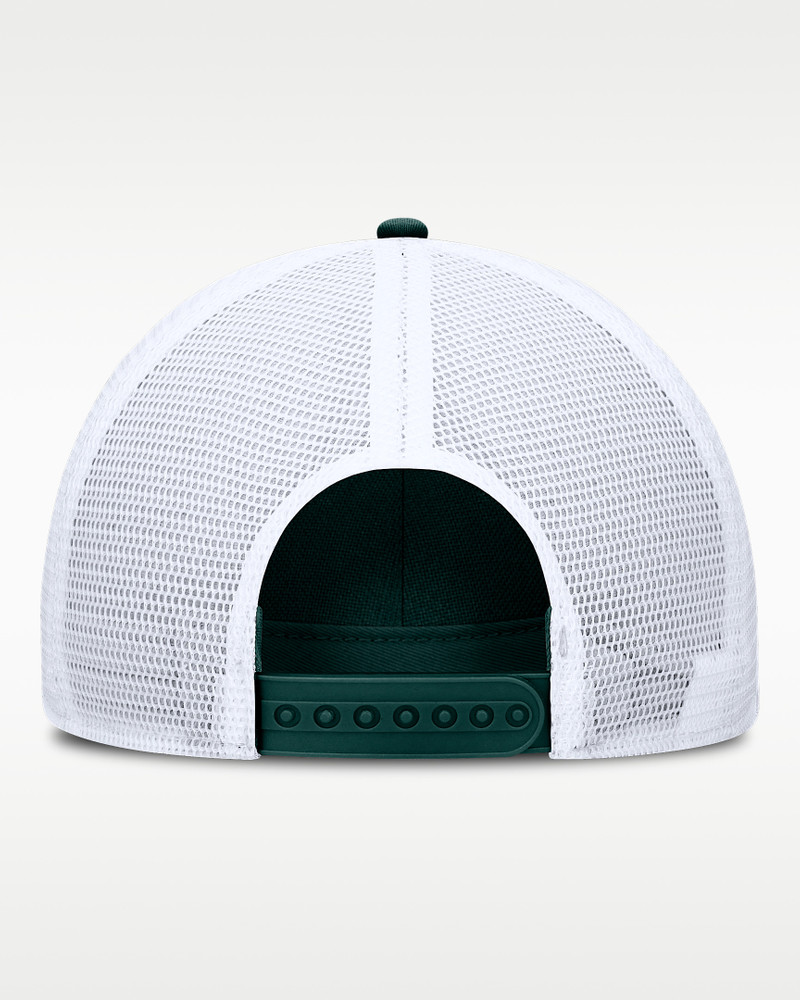 Nike Michigan State On-Field Rise Engineered Men's Nike College Trucker Adjustable Hat outlook