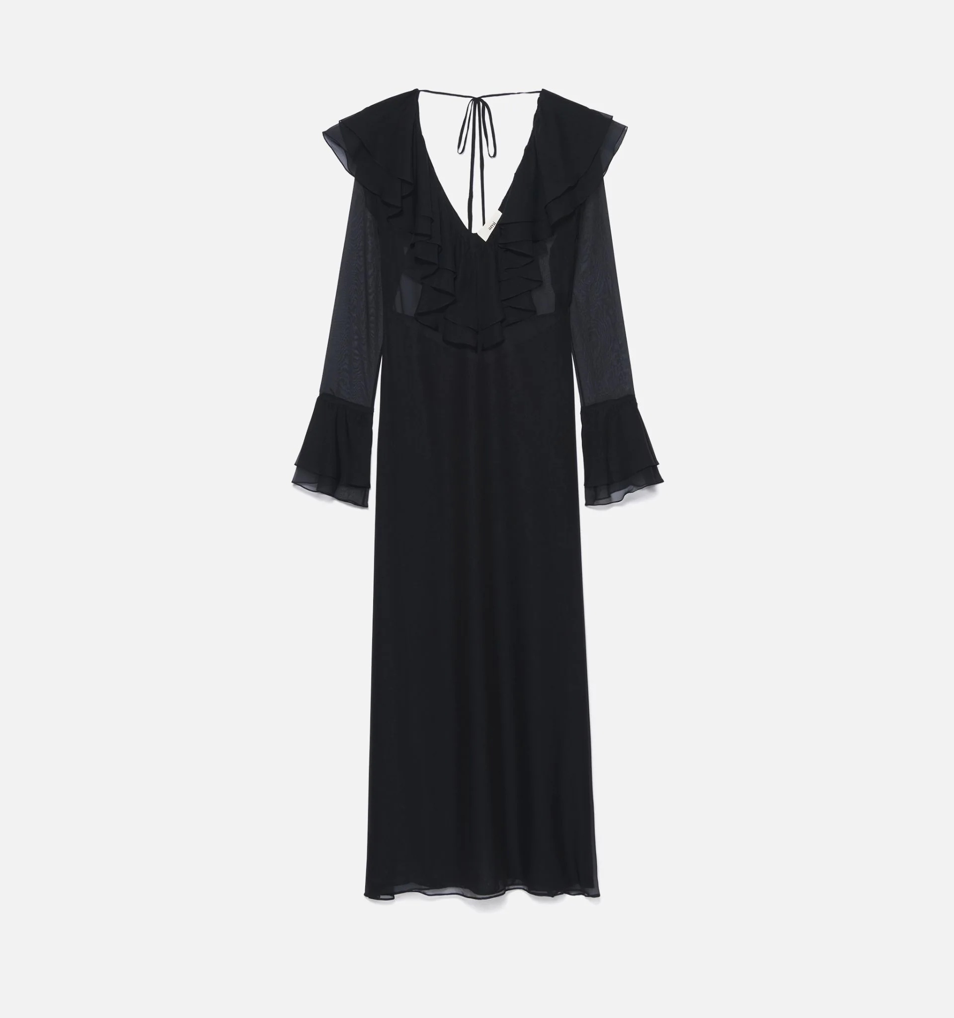 Long Dress With Ruffles - 5