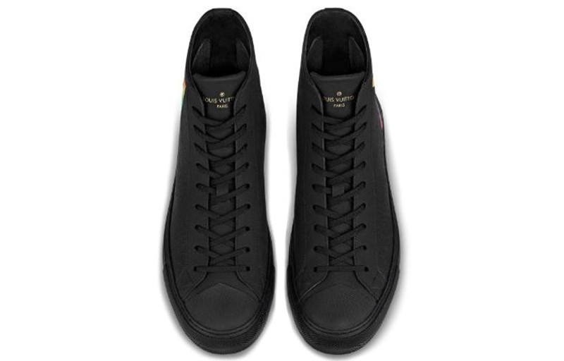Louis Vuitton LOUIS VUITTON Tattoo Sneakers 'Black Rainbow' 1A5QD2 outlook