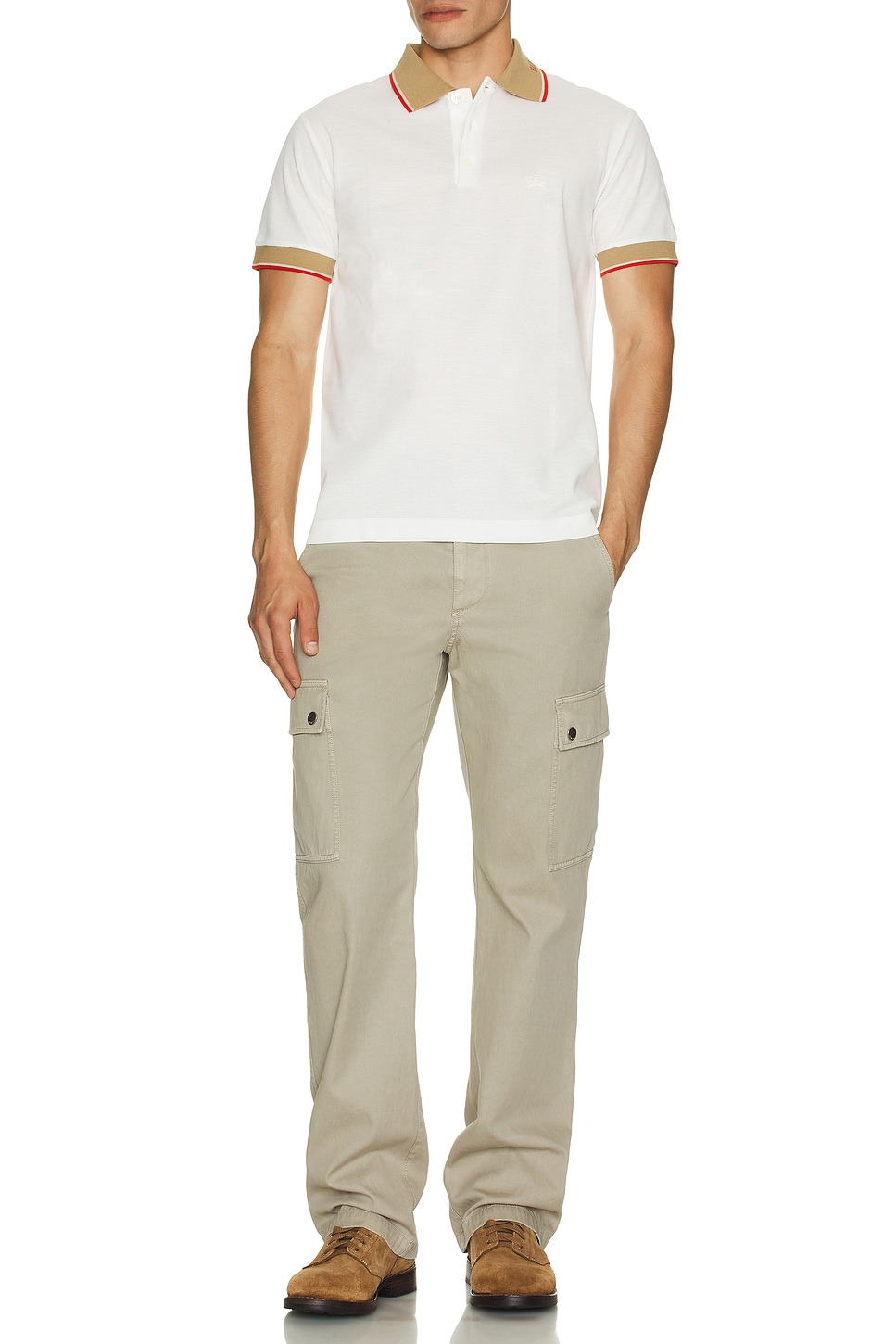 Collar Slim Fit Polo - 5