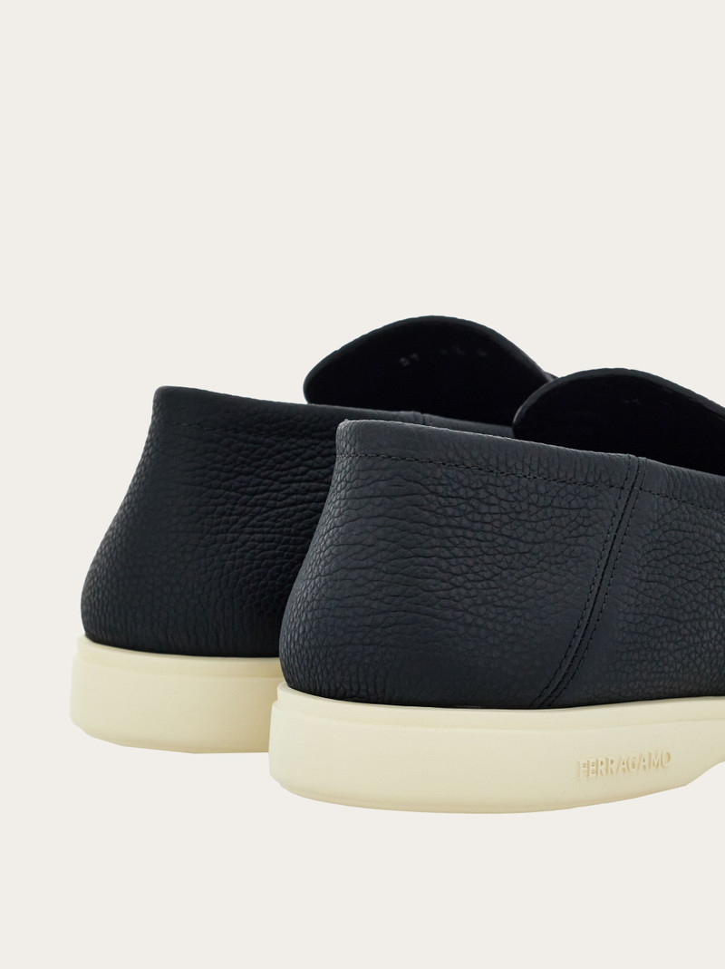 FERRAGAMO Deconstructed loafer with Gancini ornament outlook