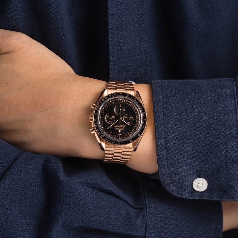 Omega Speedmaster Moonwatch Professional 18k Sedna Gold - 5