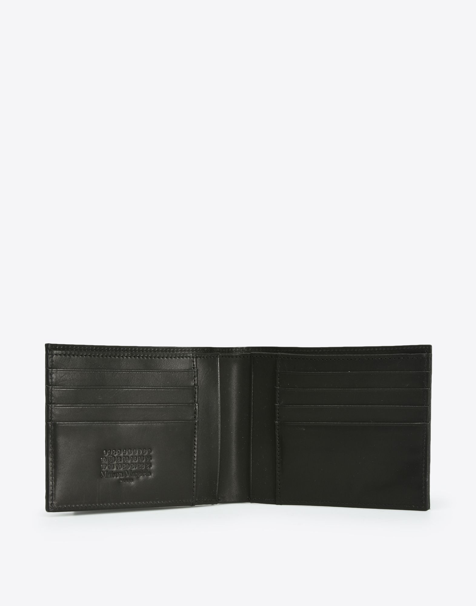 Calfskin wallet with outer coin pouch - 3