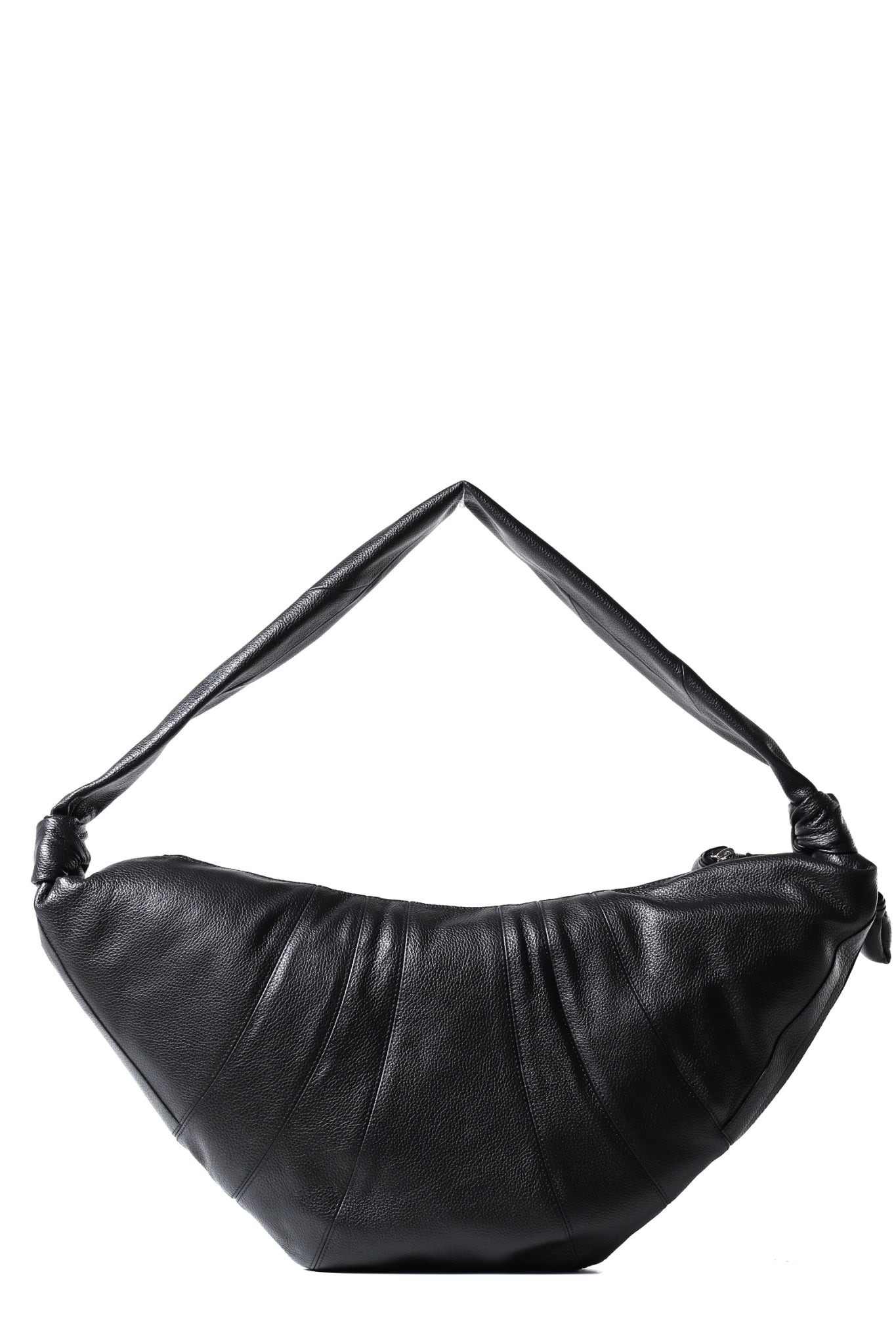 LARGE CROISSANT BAG / BLK - 5