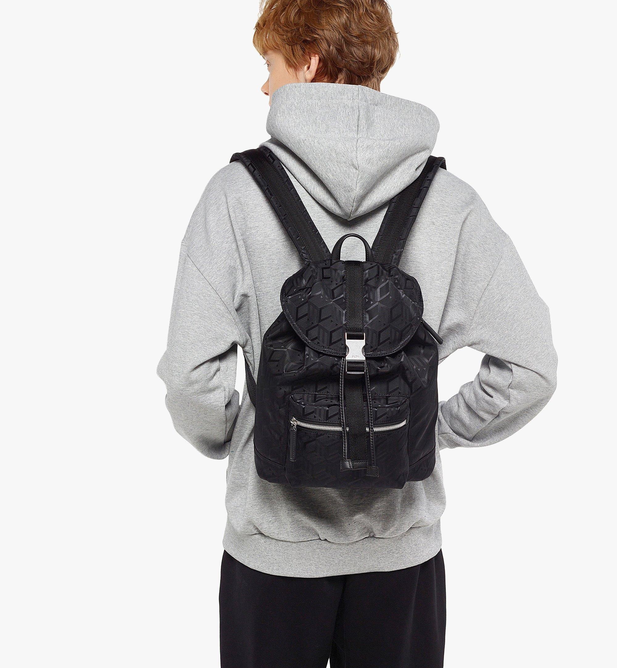 Brandenburg Backpack in Cubic Jacquard Nylon - 2