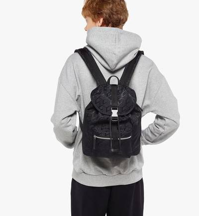 MCM Brandenburg Backpack in Cubic Jacquard Nylon outlook