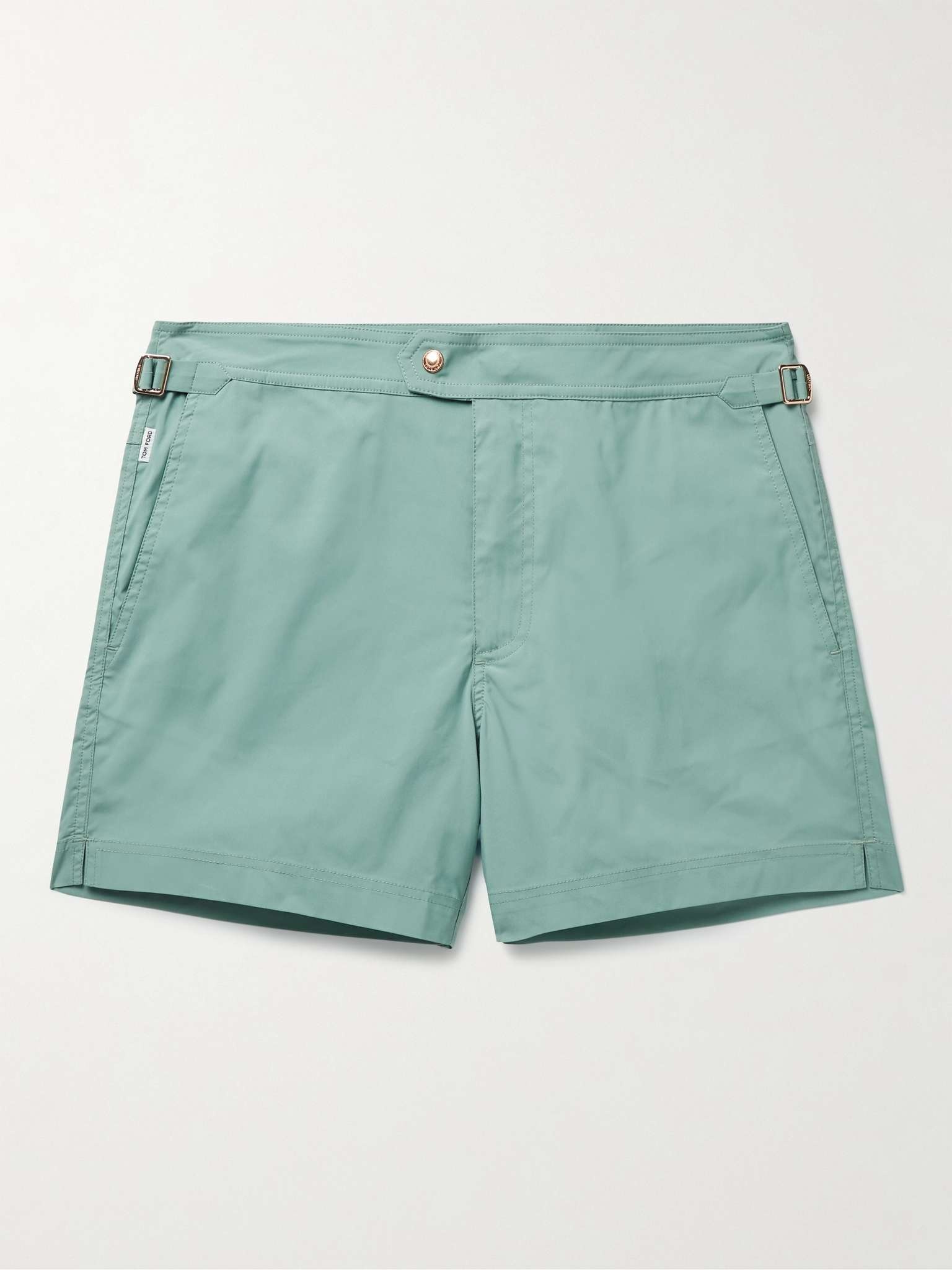 Slim-Fit Short-Length Swim Shorts - 1