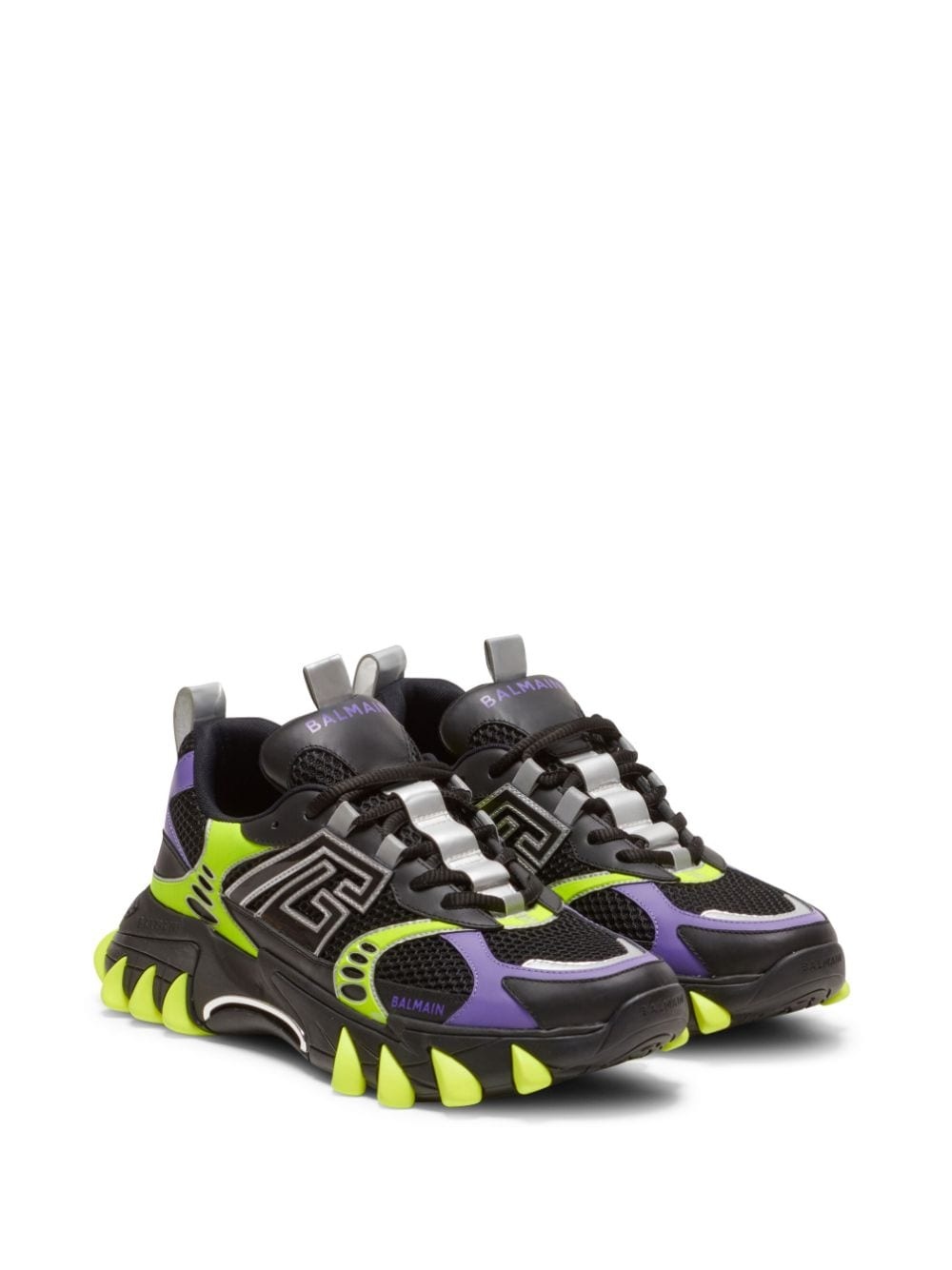 B-East panelled sneakers - 2