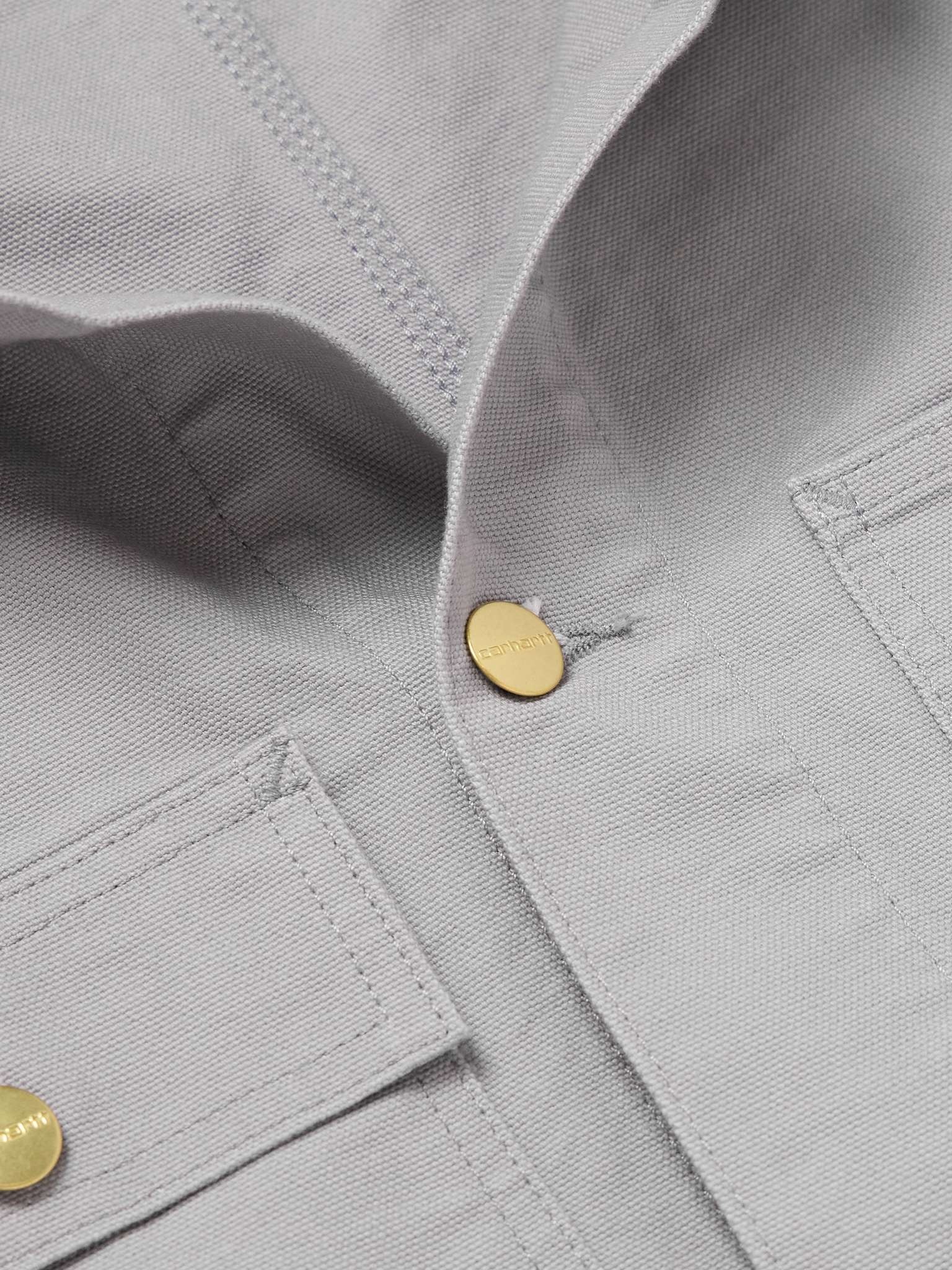 Michigan Corduroy-Trimmed Organic Cotton-Canvas Chore Jacket - 4