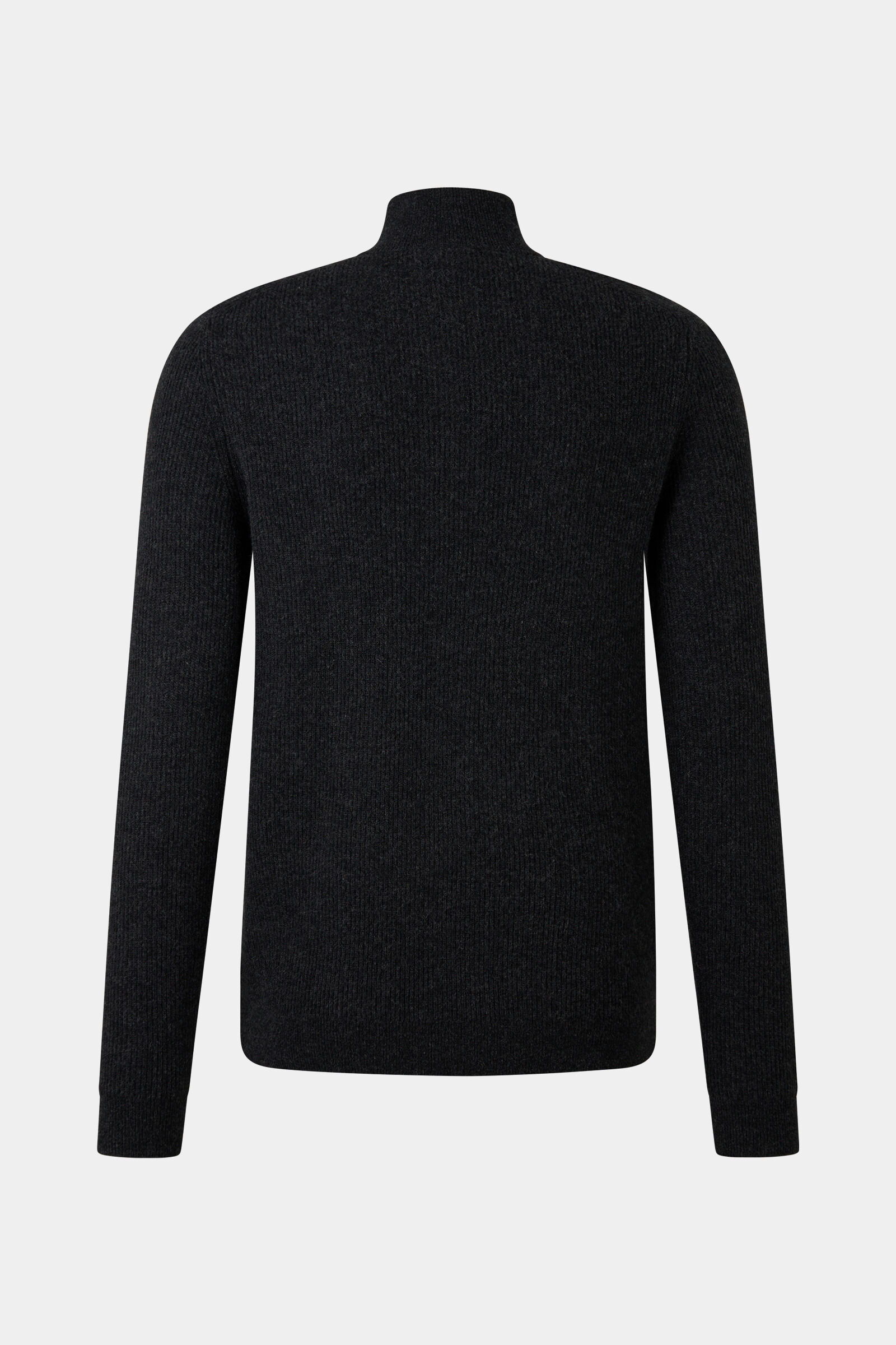 Pure new wool cashmere troyer Derek in Anthracite - 2