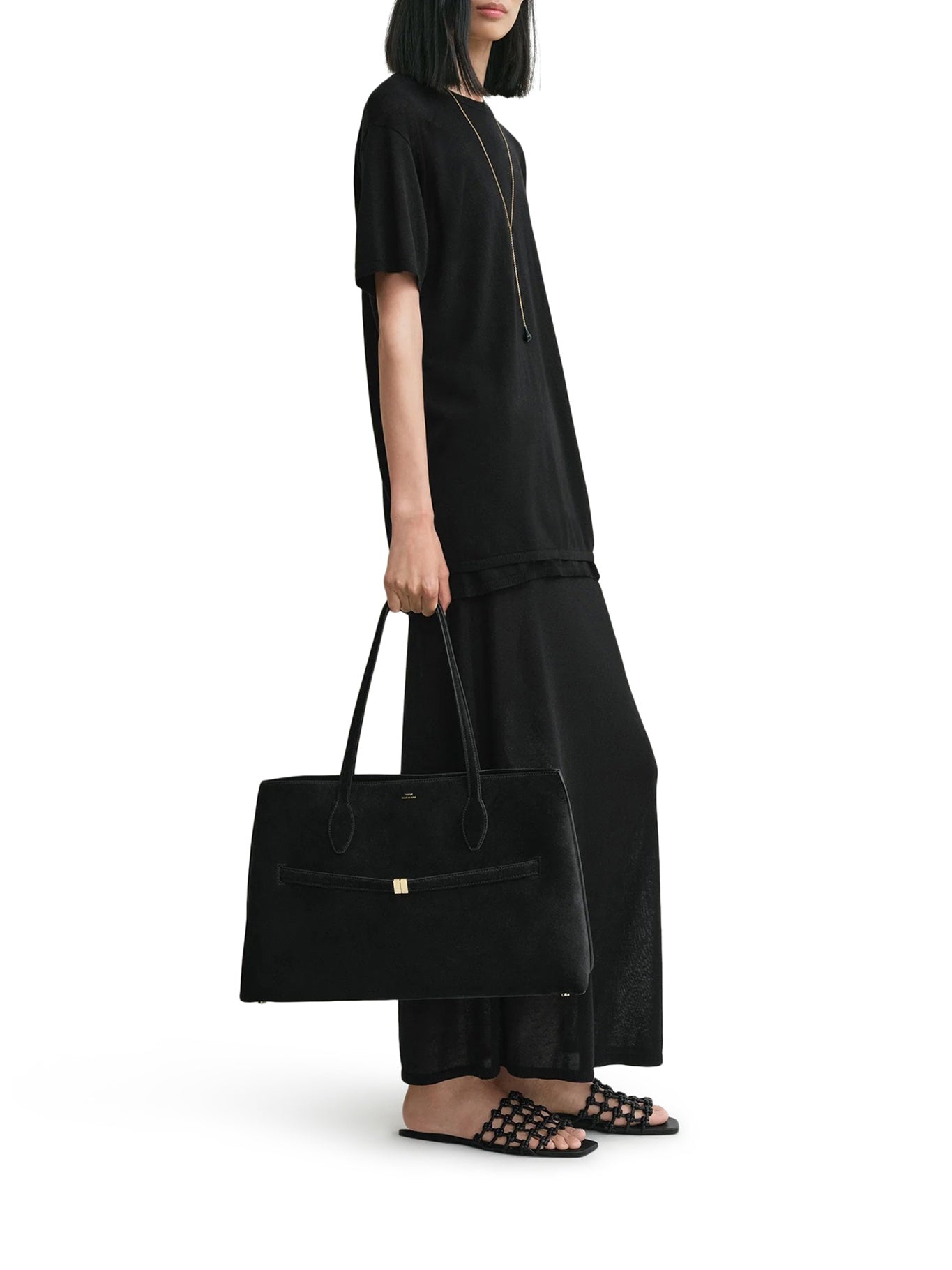 BAG SUEDE LOUNGE TOTE - 2