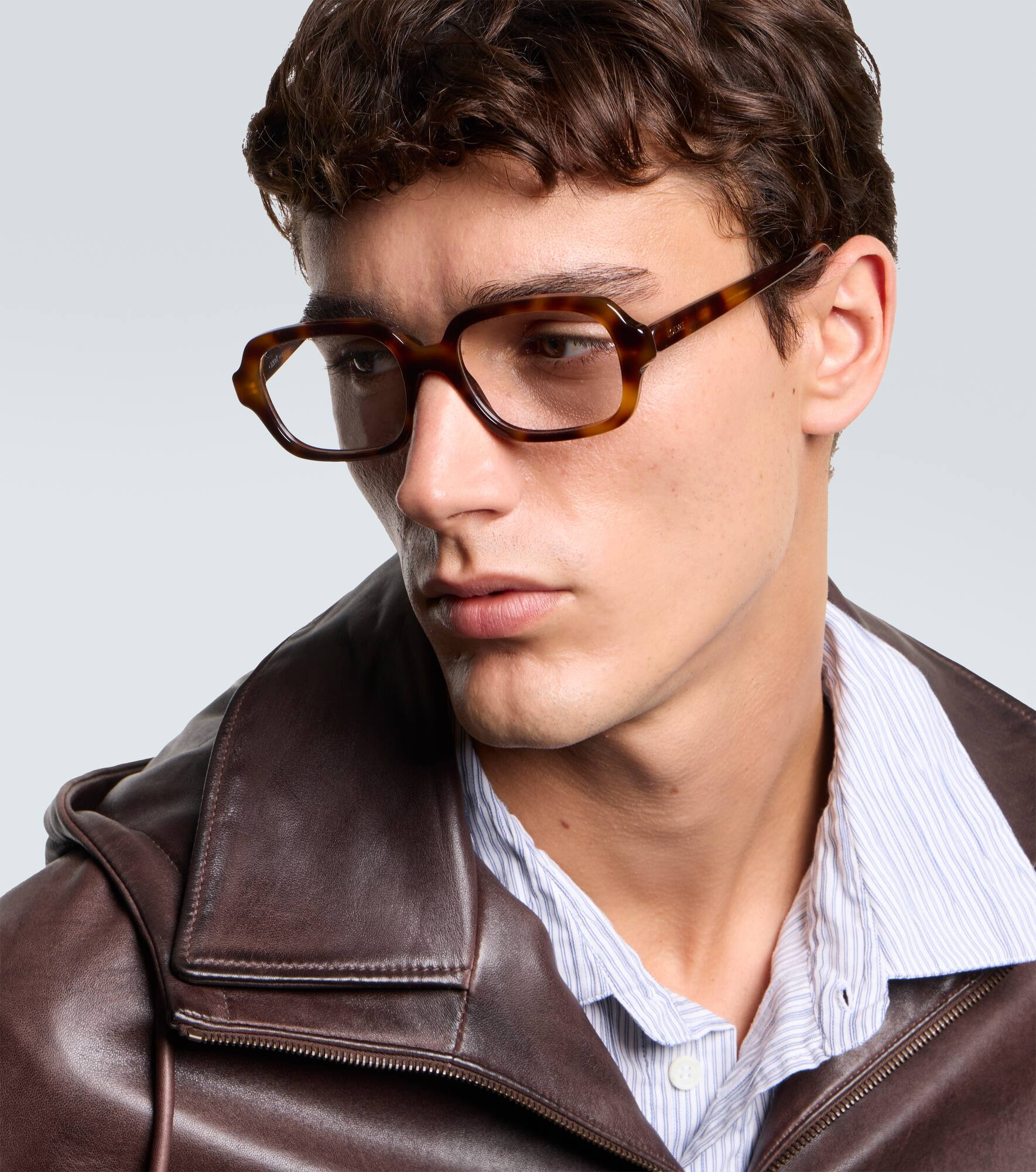 Slim square glasses - 3