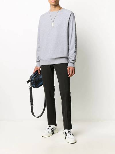 Balmain logo-lettering sweatshirt outlook