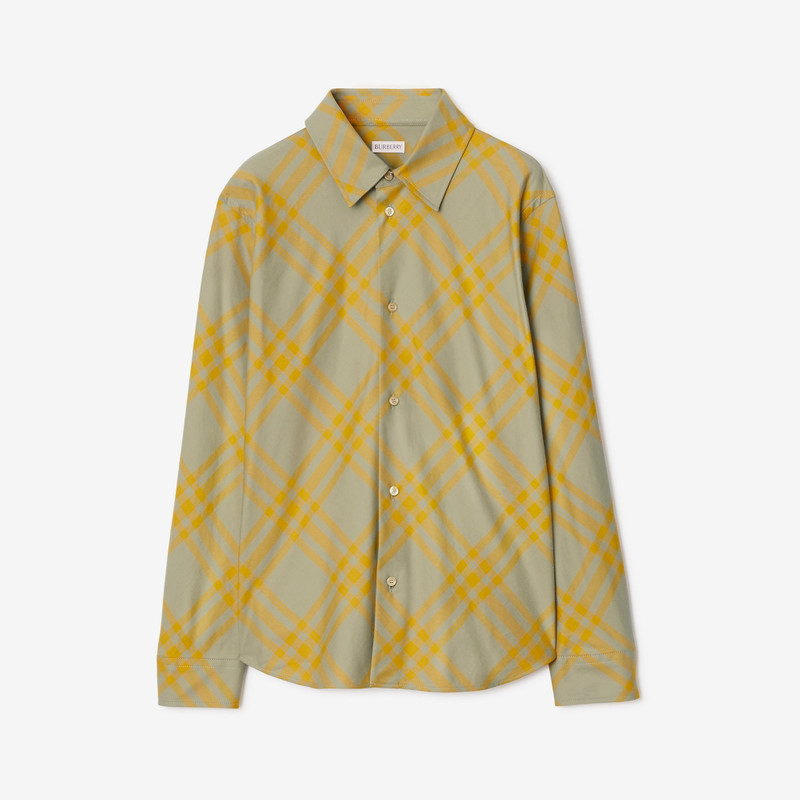 Check Cotton Shirt 1