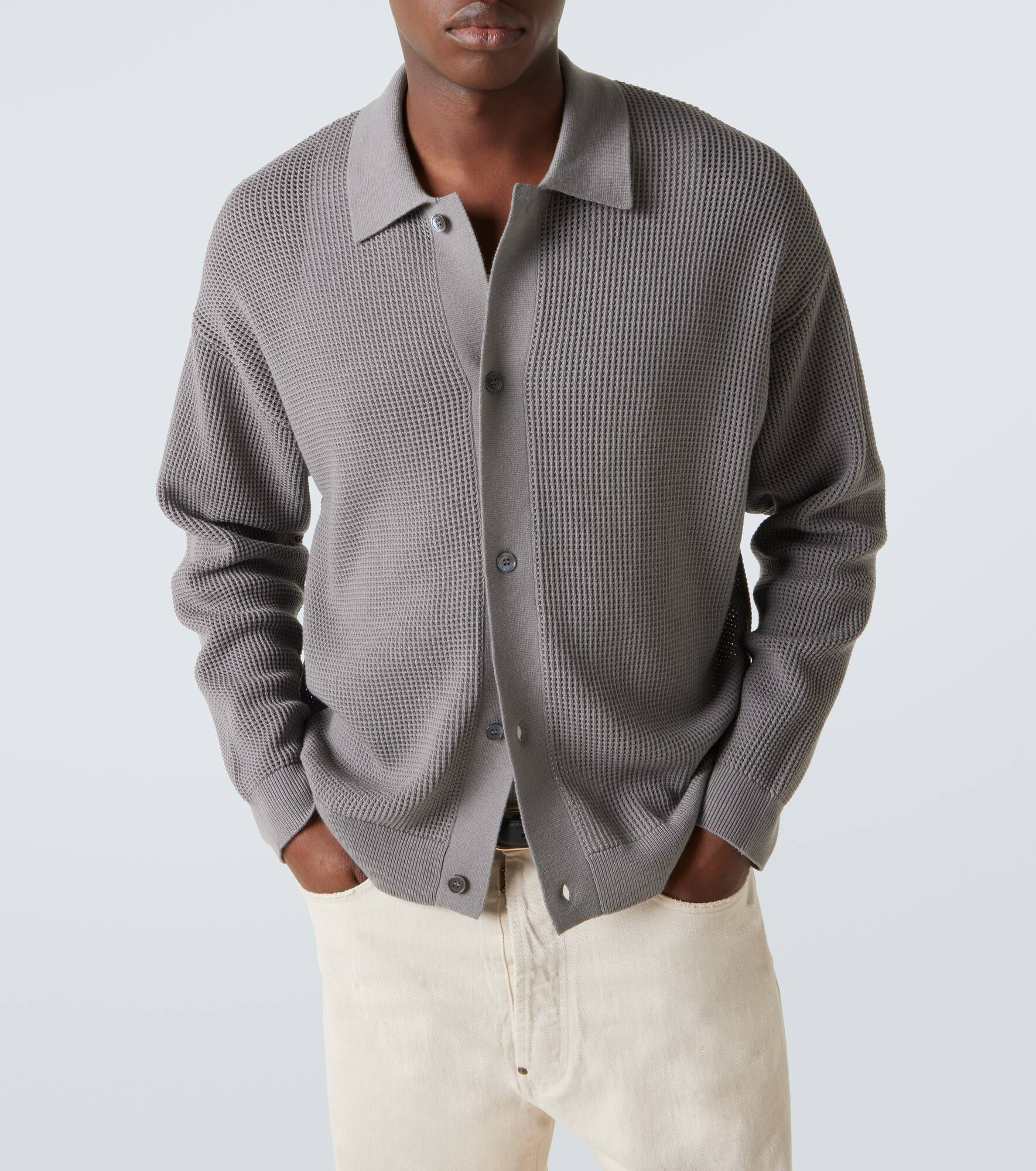 Open-knit cardigan - 5
