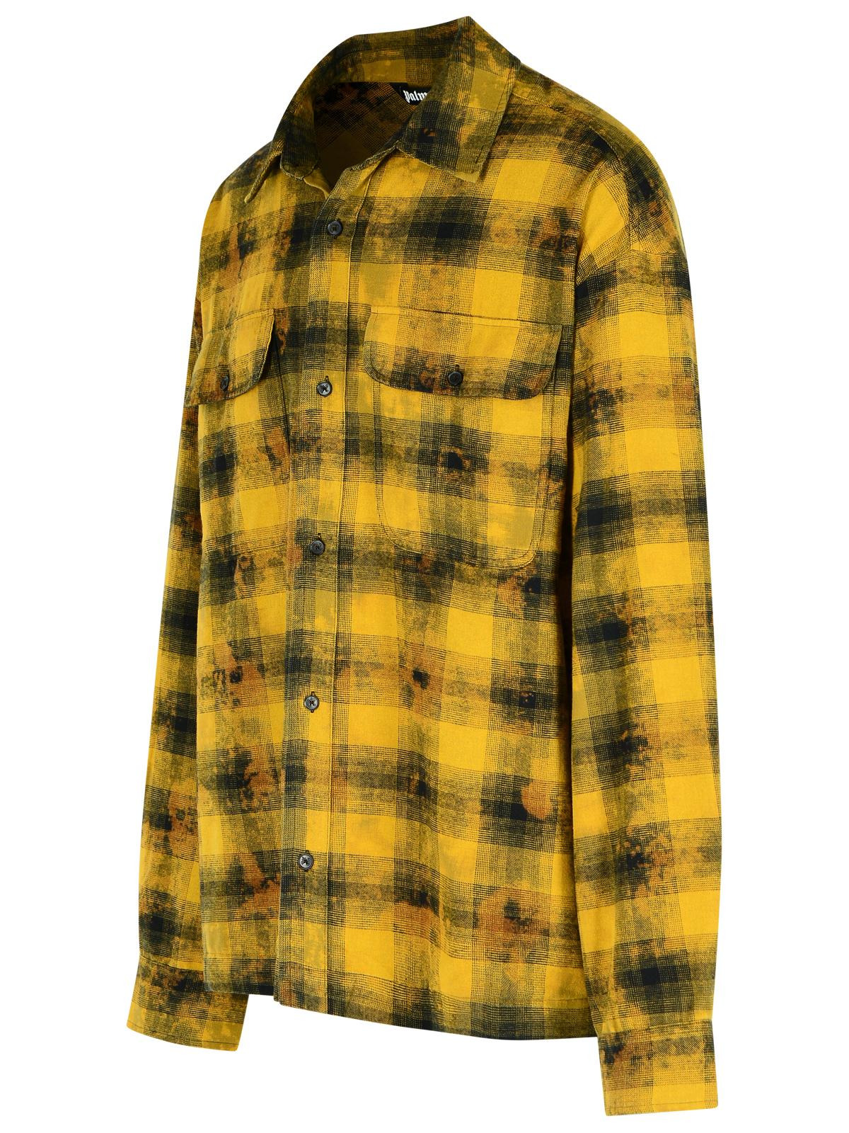 Palm Angels 'Army Green' Cotton Blend Shirt Men - 2
