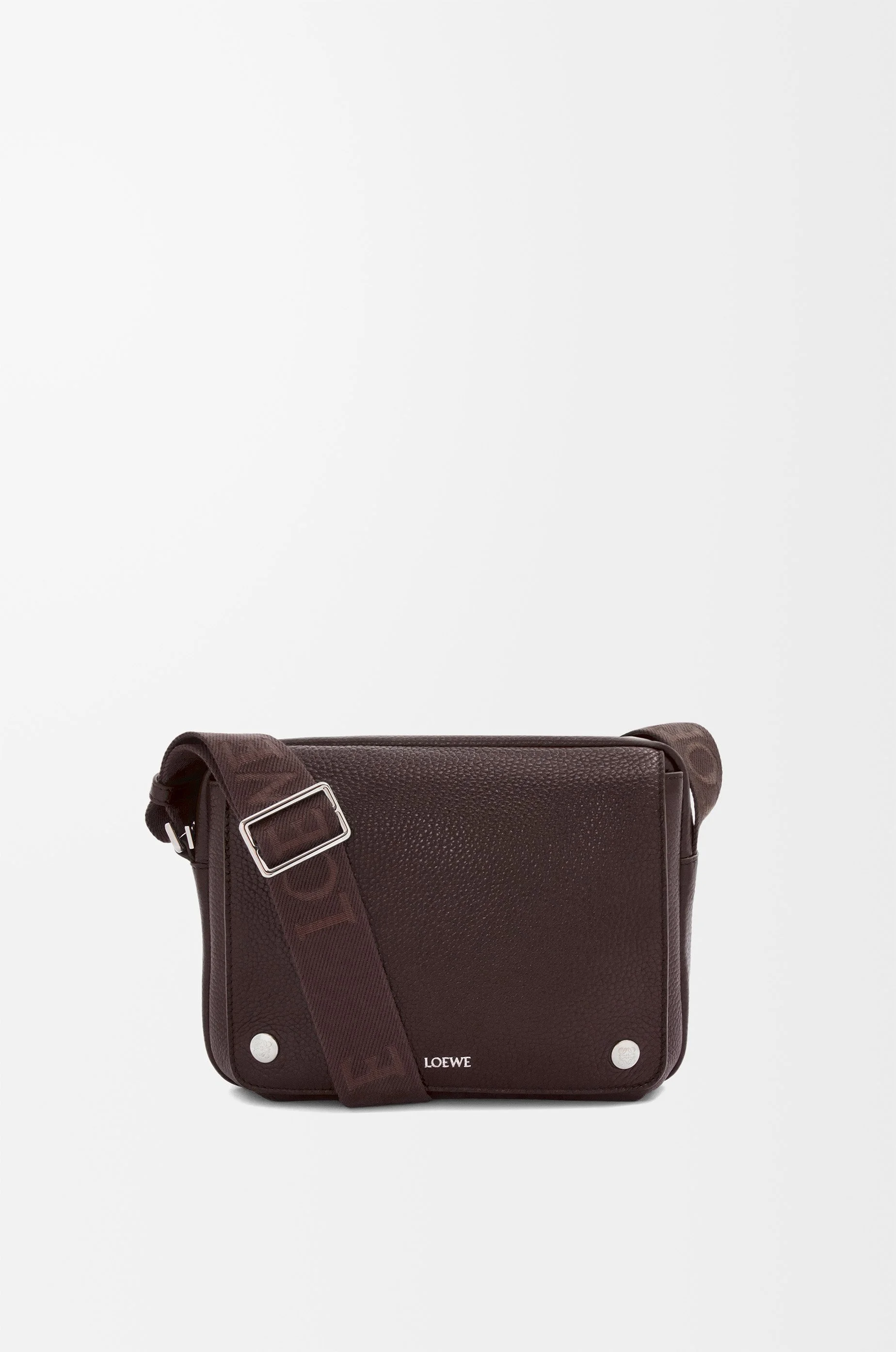 Medium Pebble messenger bag in supple grained calfskin - 1
