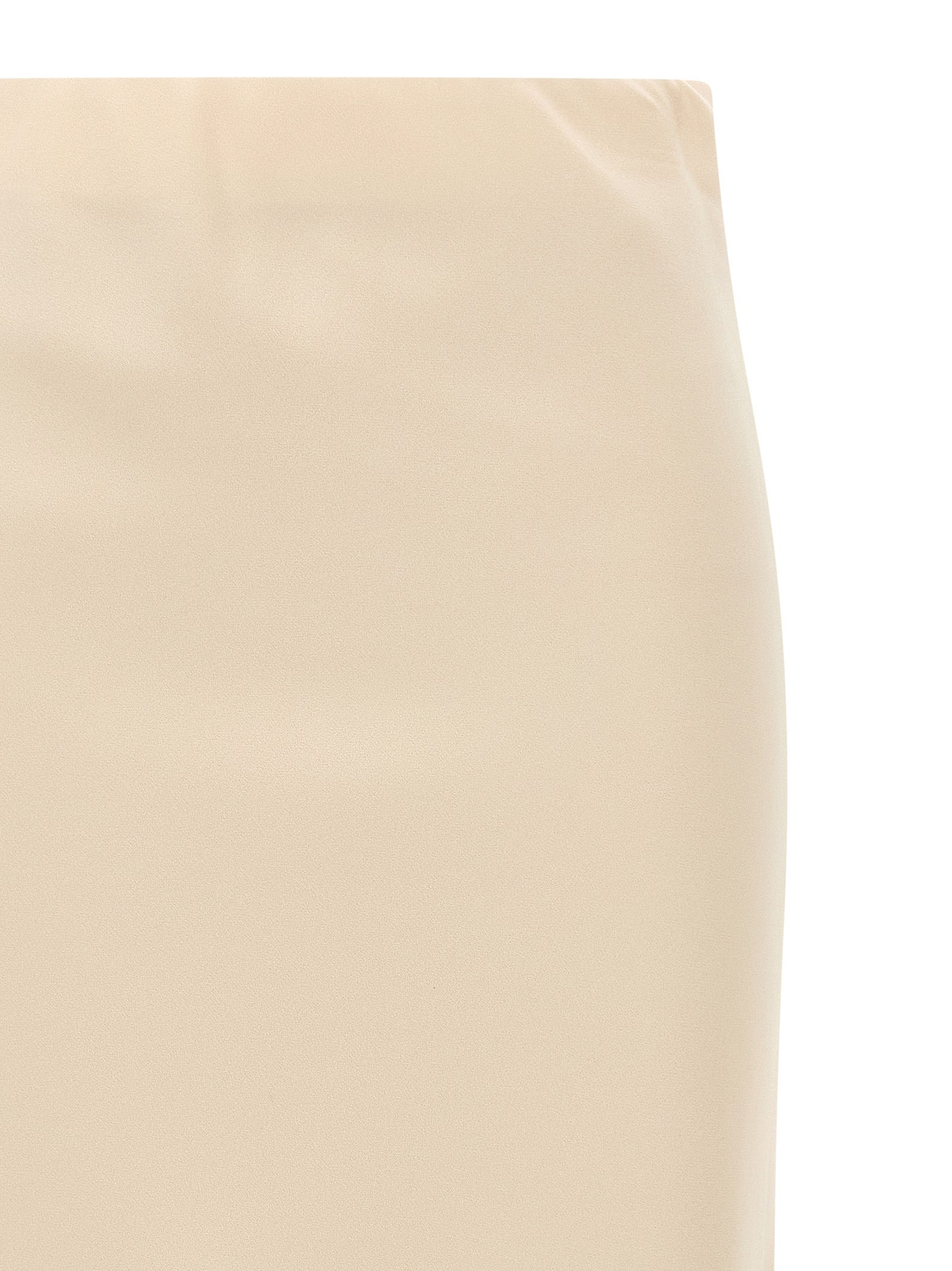 Pencil Fluid Skirts Beige - 3