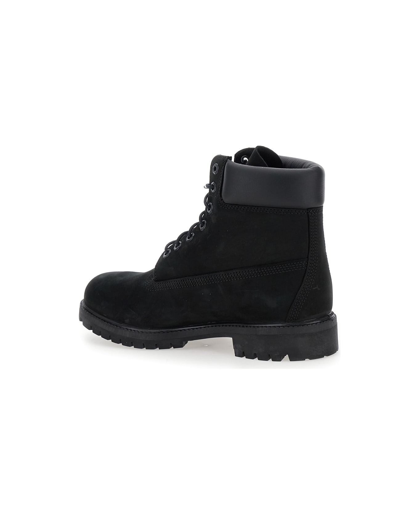 Premium 6 Inch Lace Up Waterproof Boot Black - 3