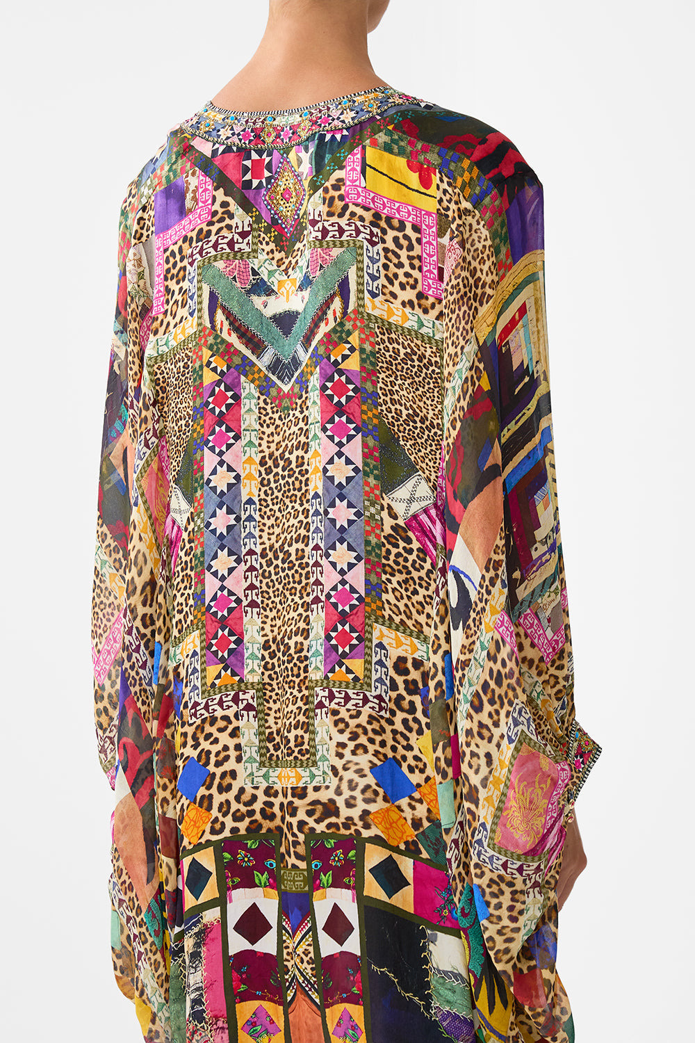 DRAMATIC SLEEVE COCOON LAYER - 5