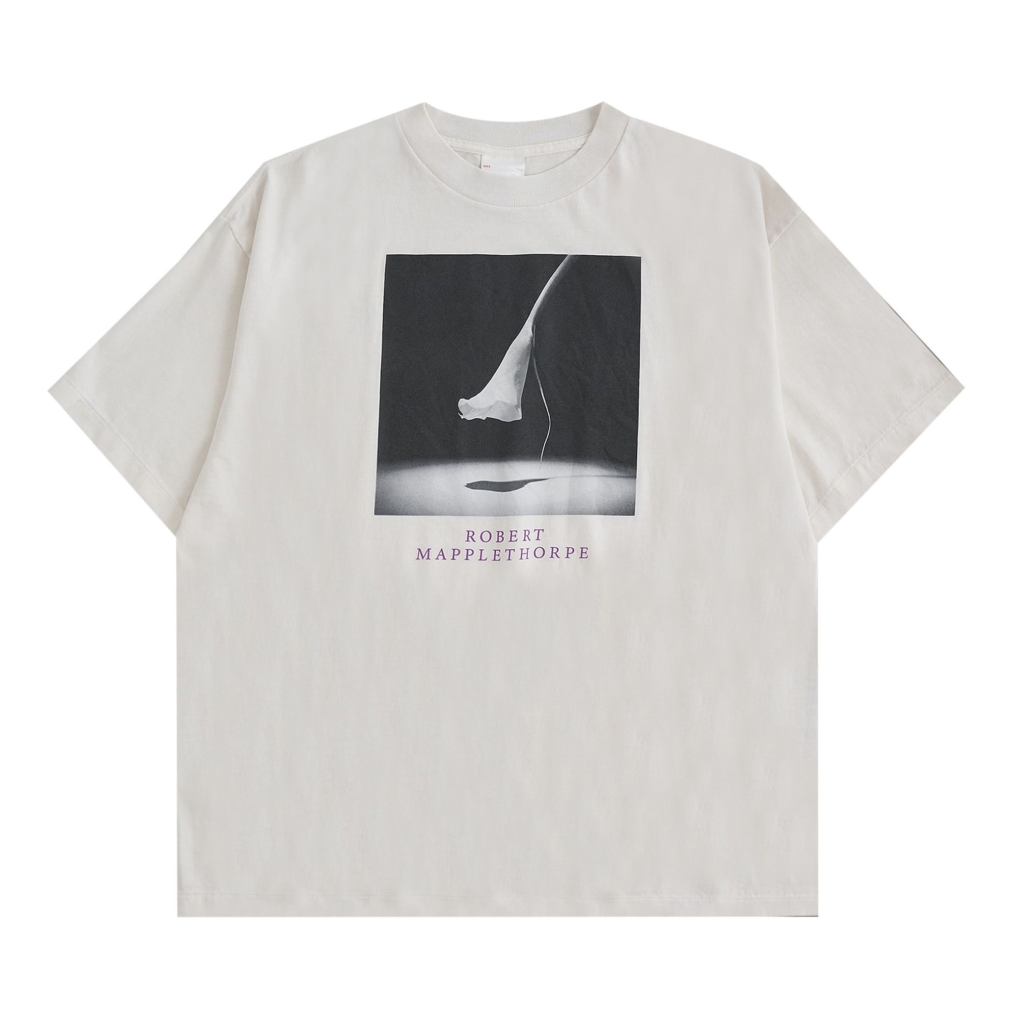 SAINT Mxxxxxx x Robert Mapplethorpe Calla Lily Tee 'White' - 1