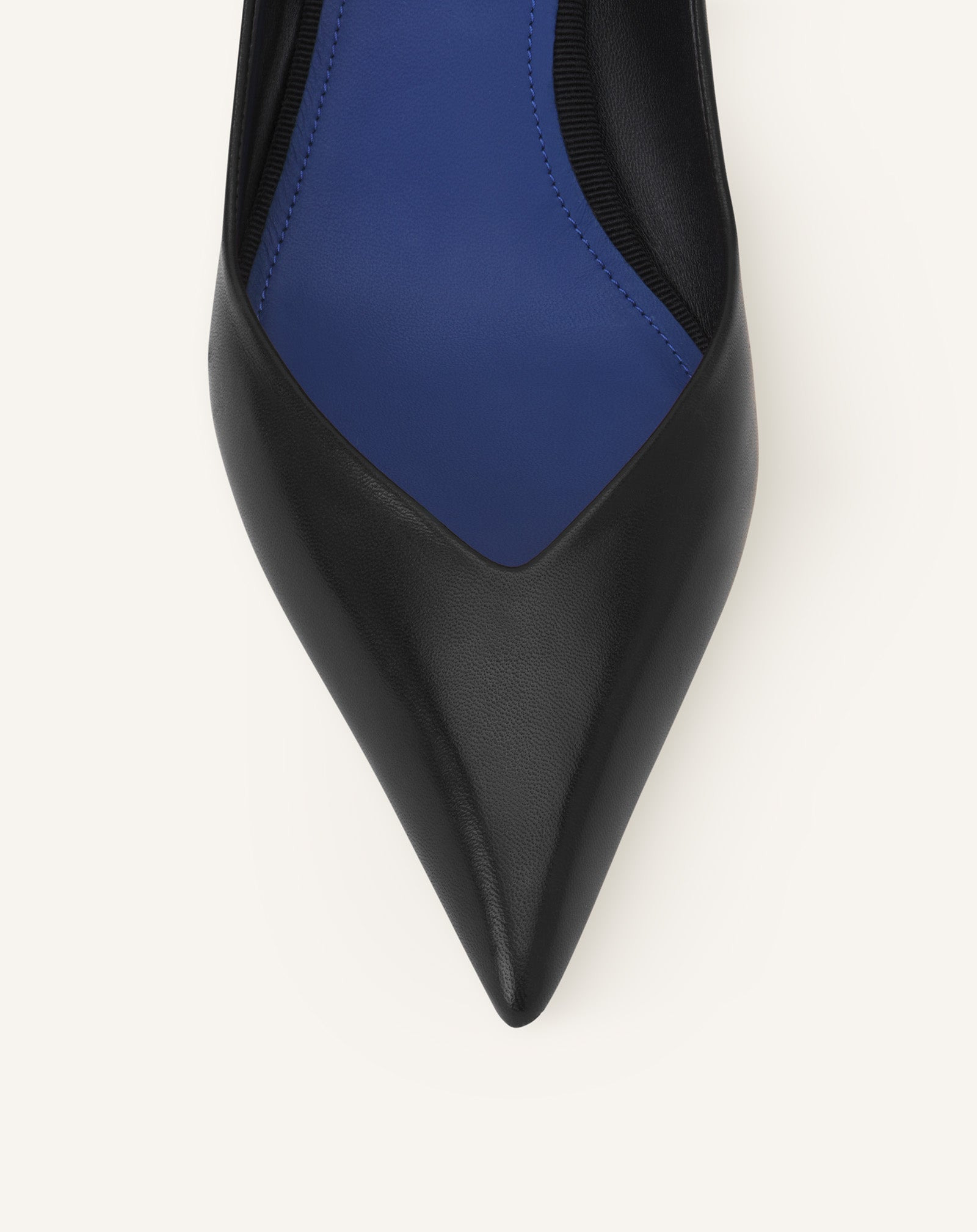 MIDNIGHT STEP PUMP IN LEATHER - 5