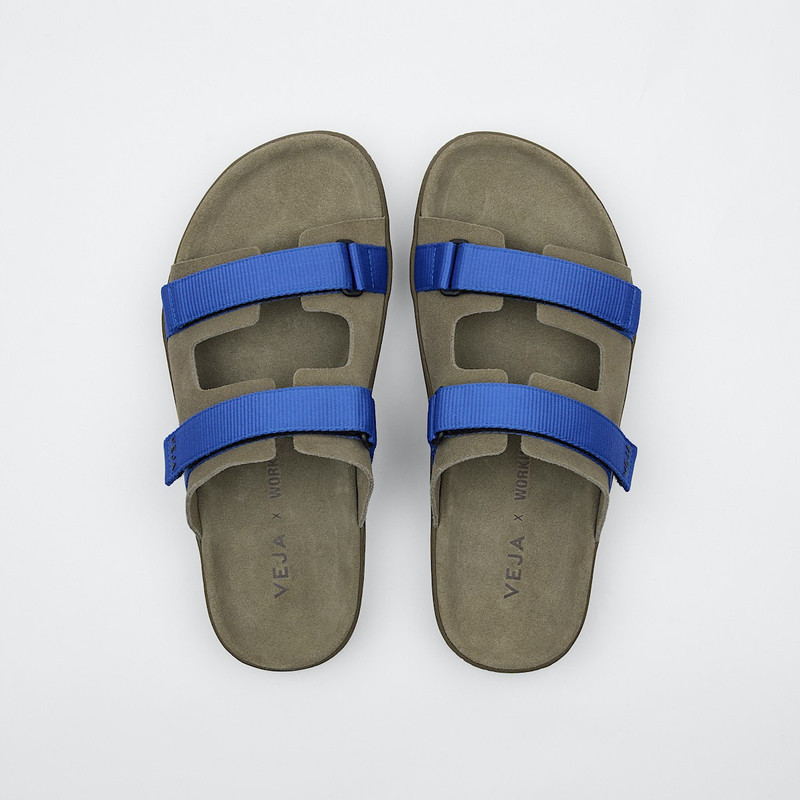 VEJA ARPOADOR SUEDE VEJA X WORKING TITLE KAKI outlook